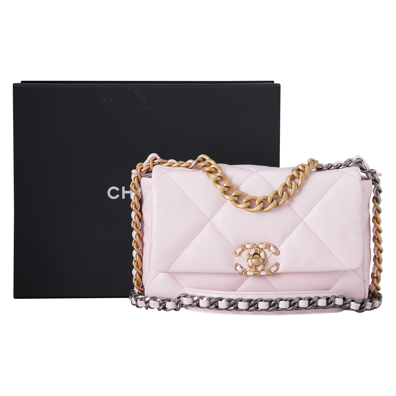 CHANEL(USED)샤넬 19백 미듐