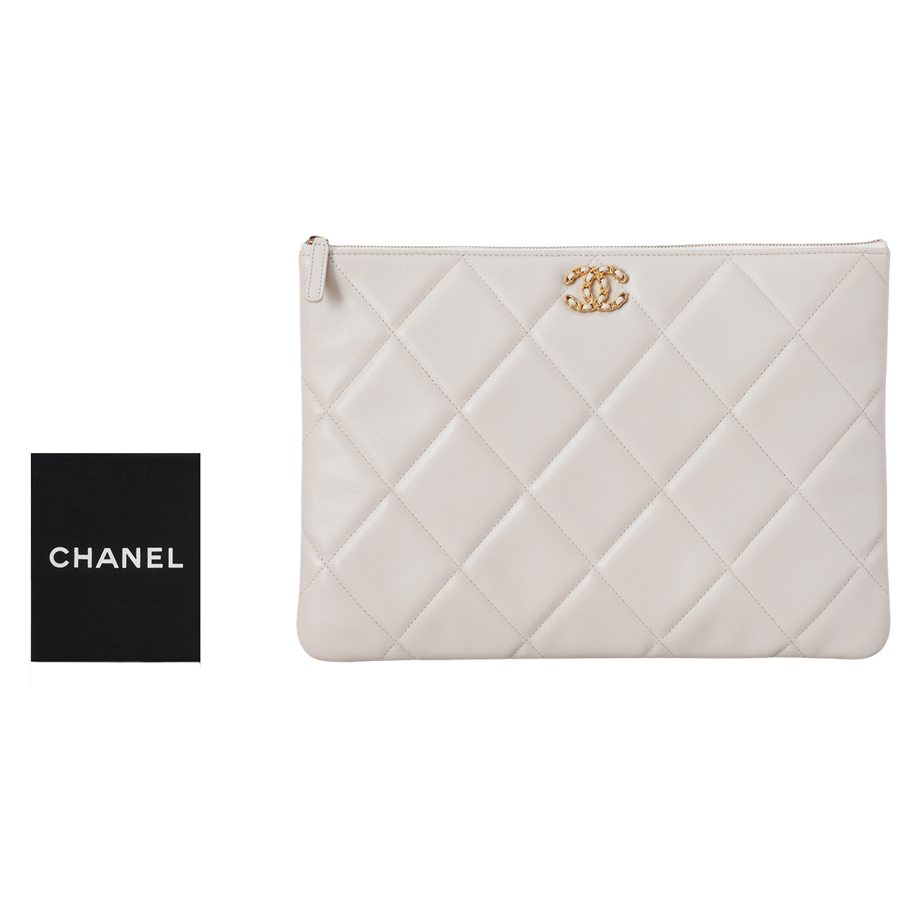 CHANEL(USED)샤넬 19 클러치 라지