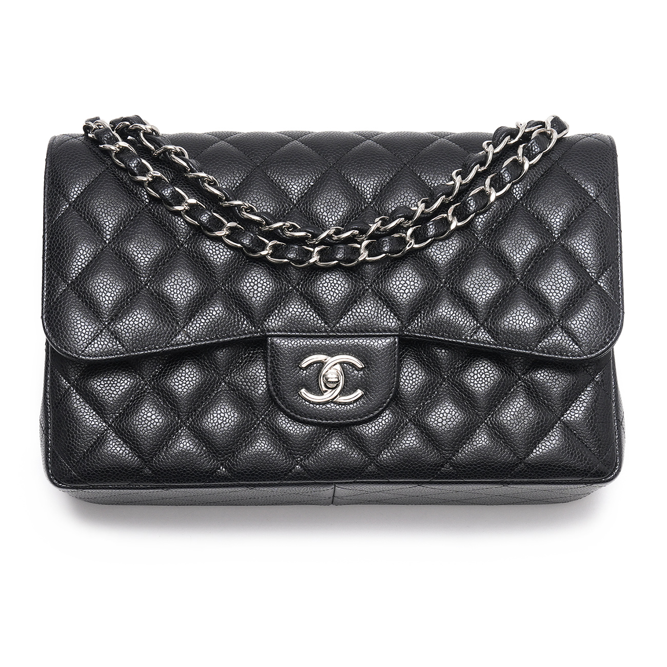 CHANEL(USED)샤넬 캐비어 클래식 라지 플랩백