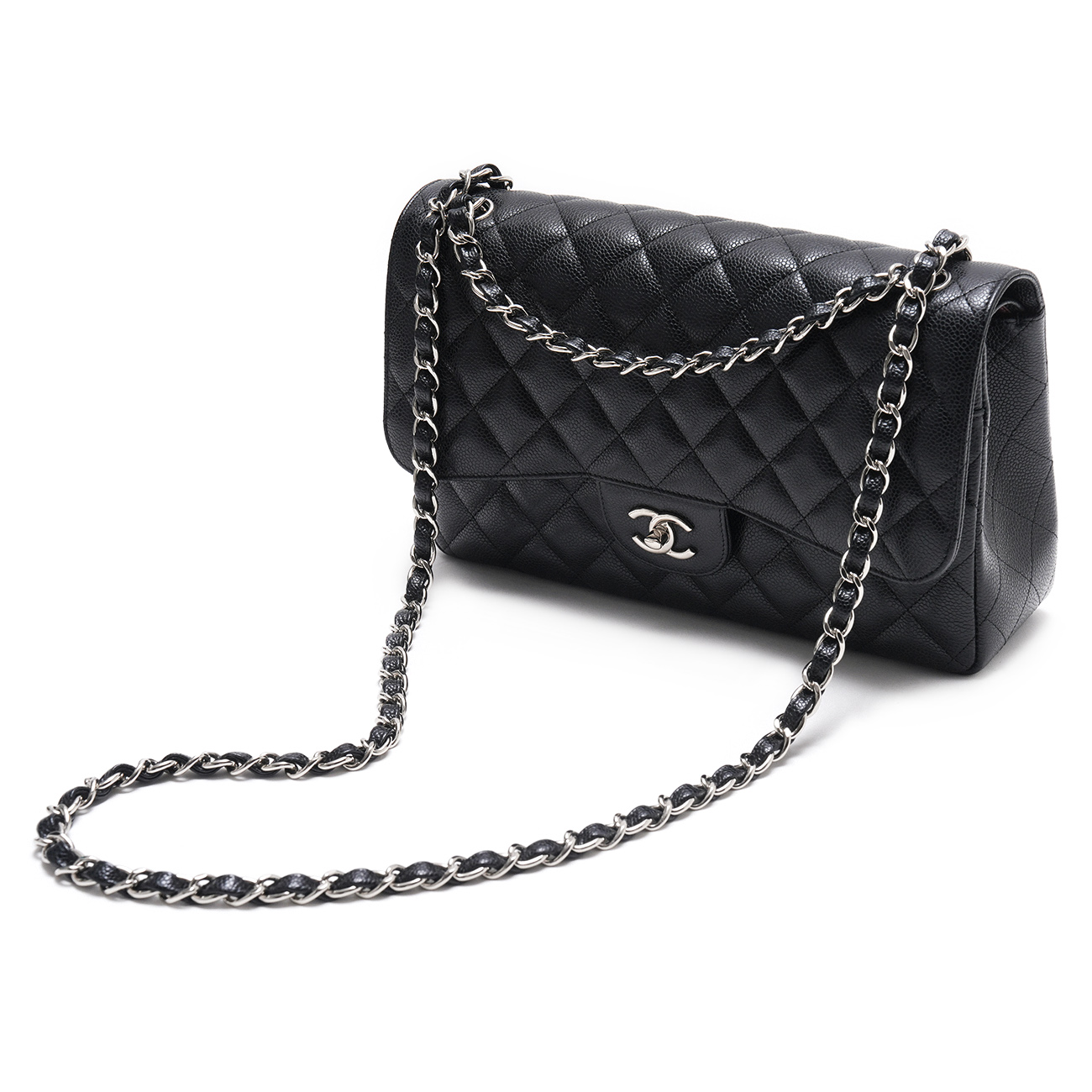 CHANEL(USED)샤넬 캐비어 클래식 라지 플랩백