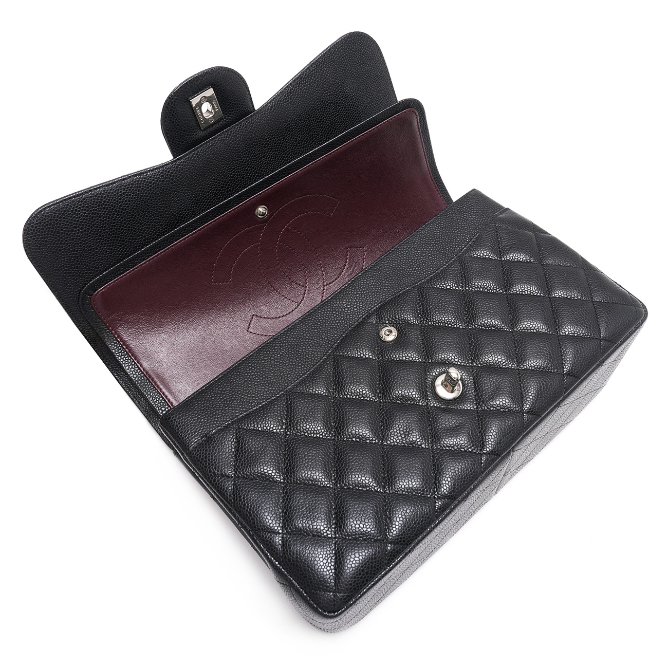 CHANEL(USED)샤넬 캐비어 클래식 라지 플랩백