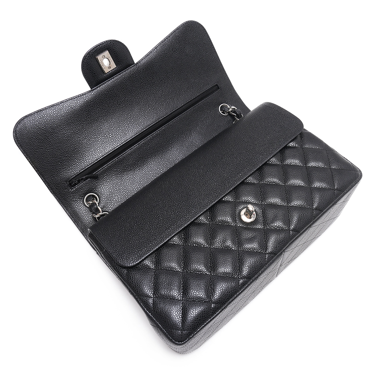 CHANEL(USED)샤넬 캐비어 클래식 라지 플랩백