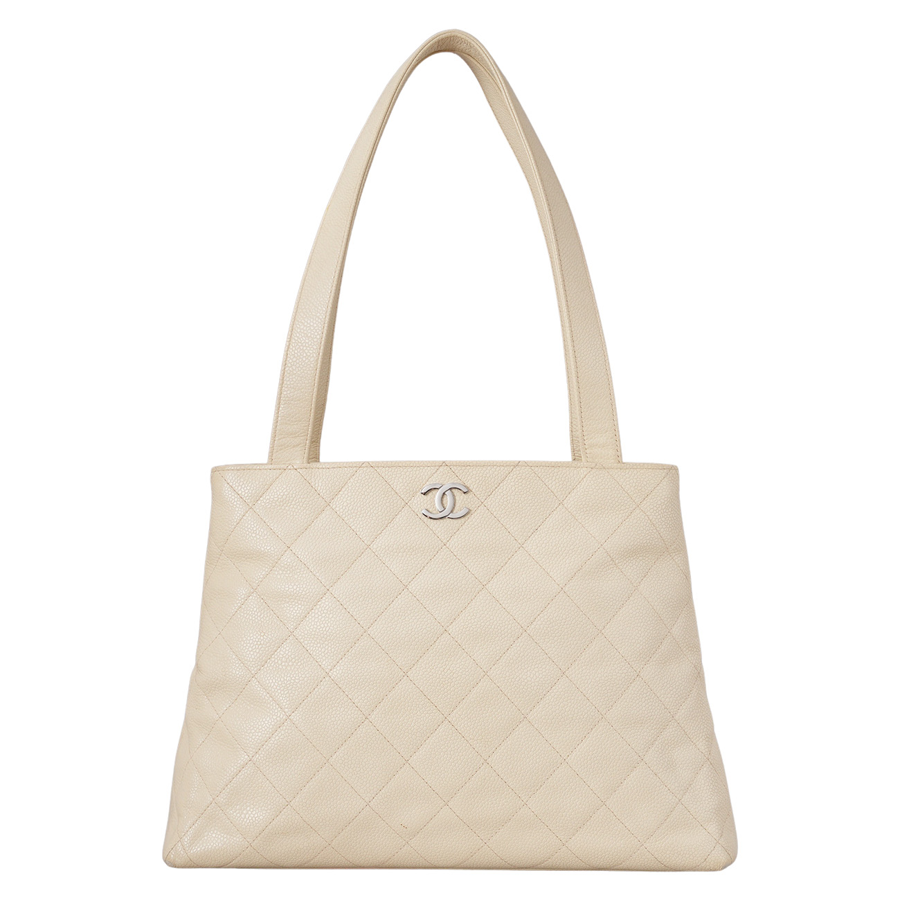 CHANEL(USED)샤넬 시즌 캐비어 토트백