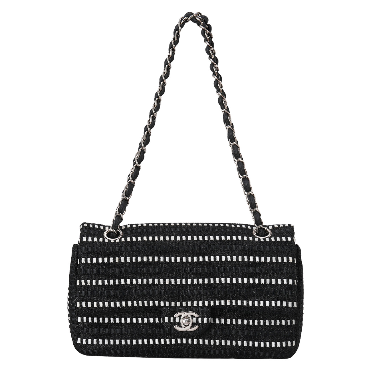 CHANEL(USED)샤넬 시즌 클래식 미듐 플랩백