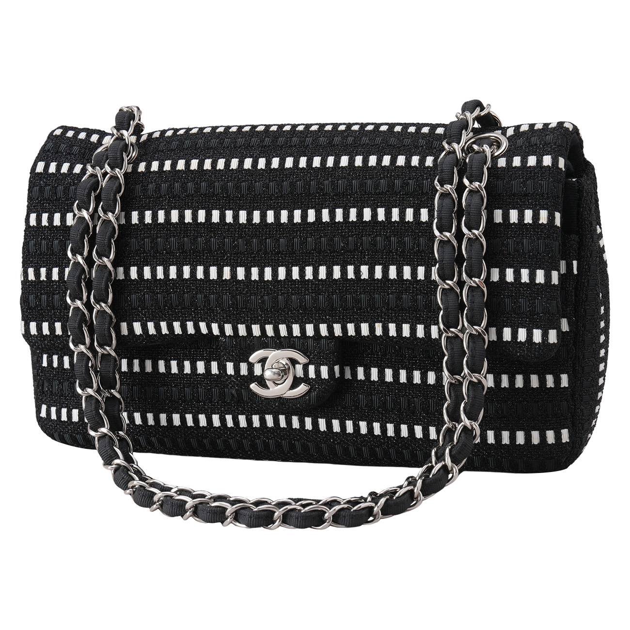 CHANEL(USED)샤넬 시즌 클래식 미듐 플랩백