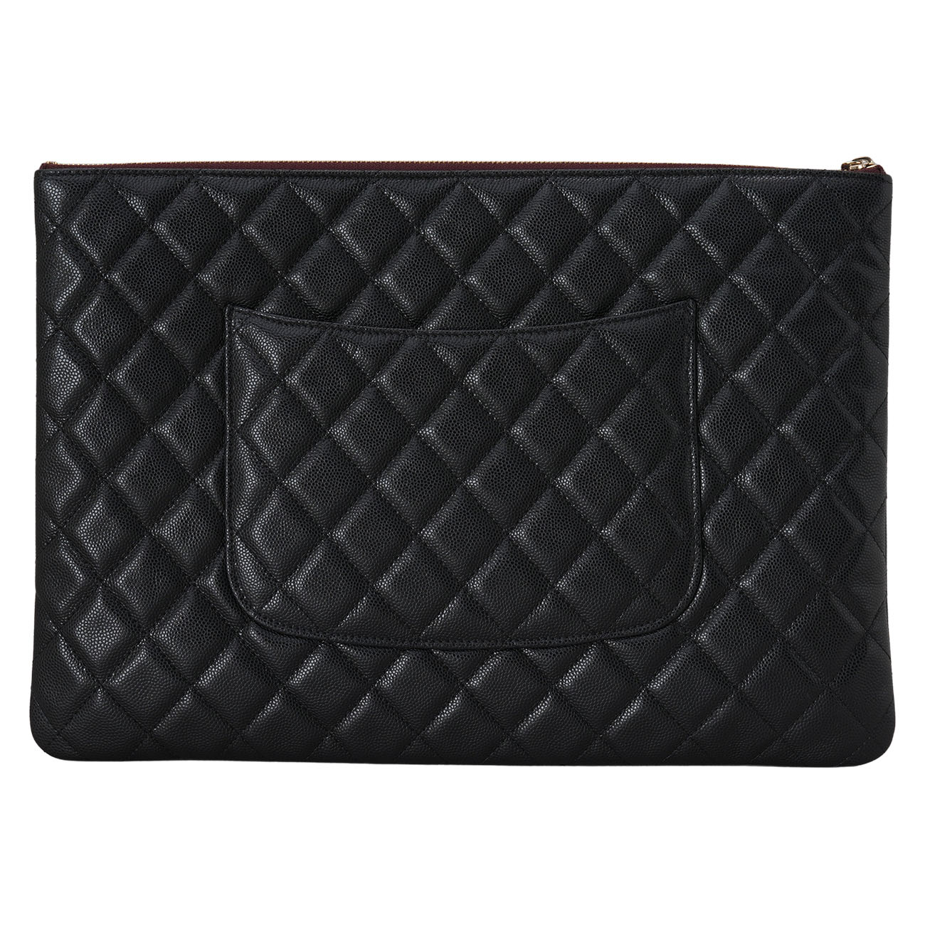 CHANEL(USED)샤넬 캐비어 클래식 클러치 라지