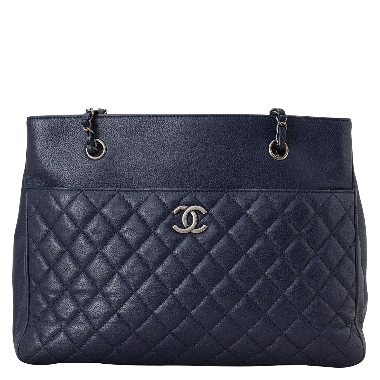 CHANEL(USED)샤넬 시즌 캐비어 쇼퍼백