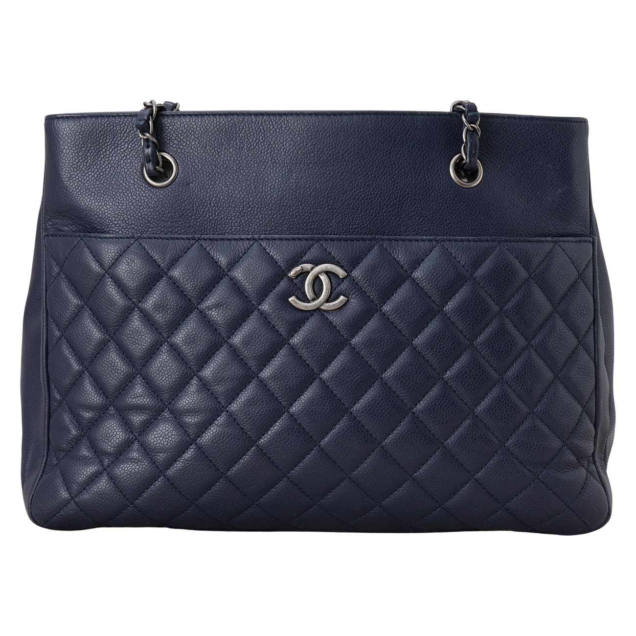 CHANEL(USED)샤넬 시즌 캐비어 쇼퍼백