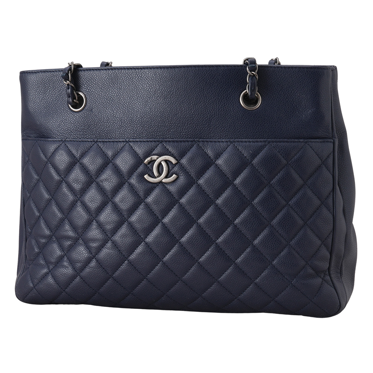 CHANEL(USED)샤넬 시즌 캐비어 쇼퍼백