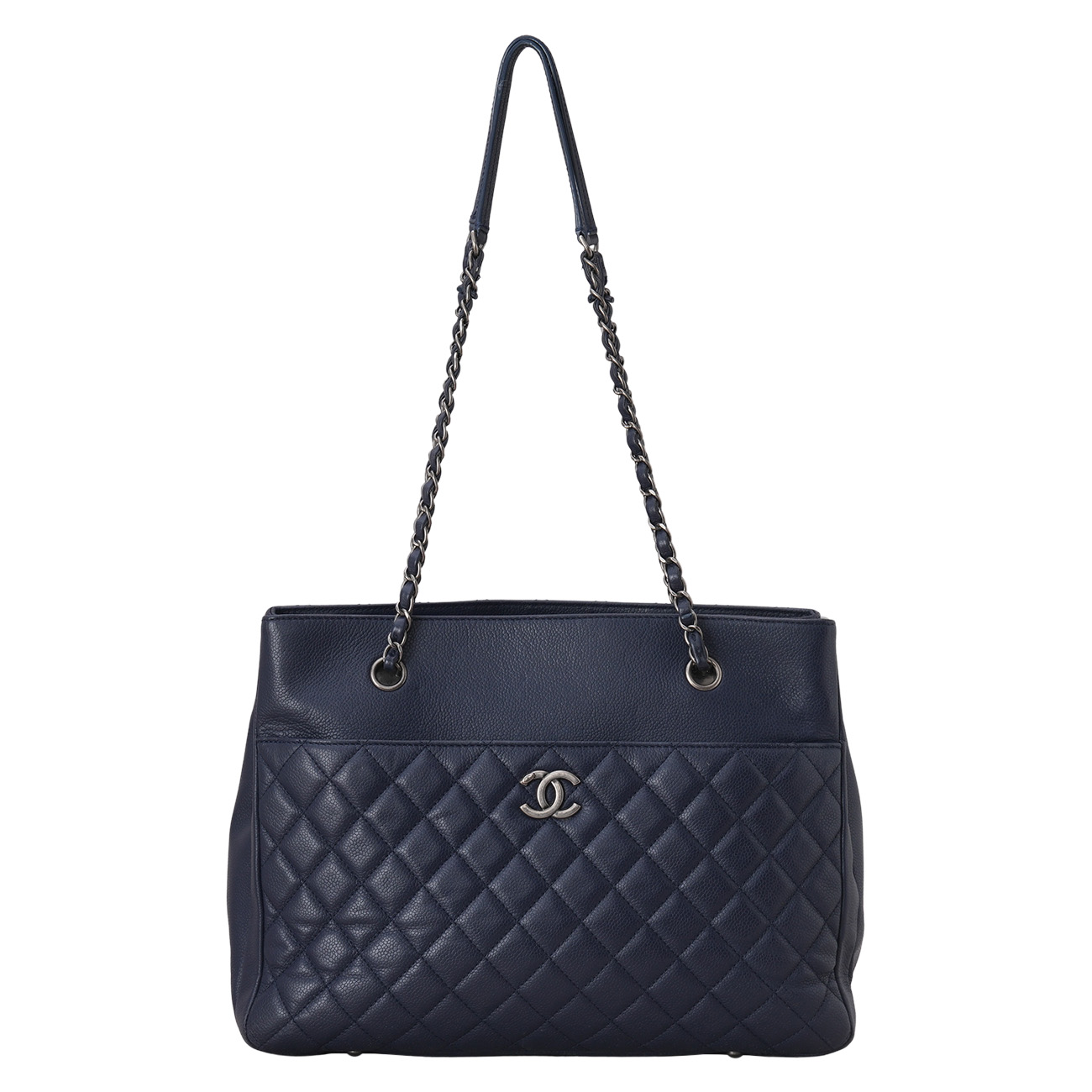 CHANEL(USED)샤넬 시즌 캐비어 쇼퍼백