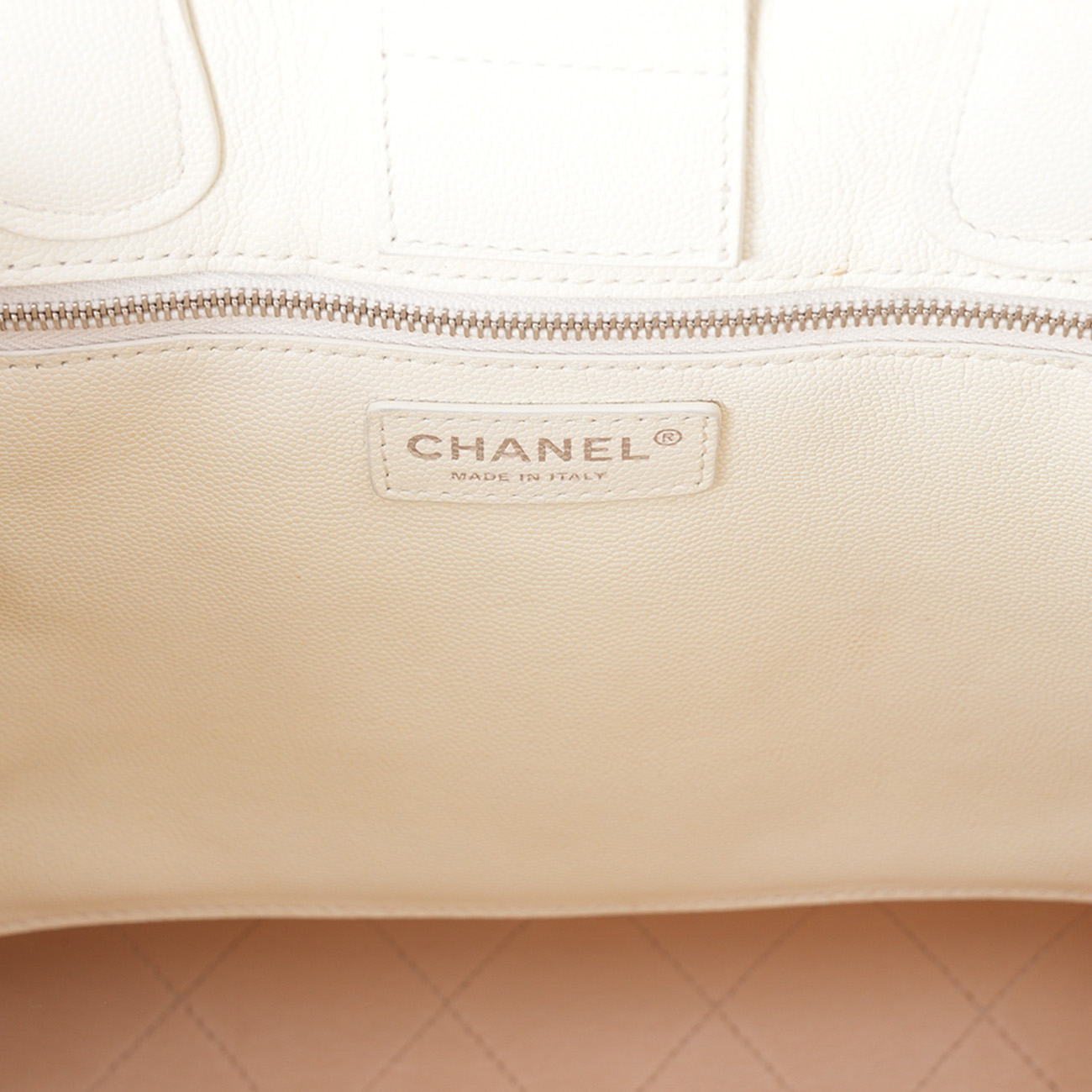 CHANEL(USED)샤넬 시즌 캐비어 토트백