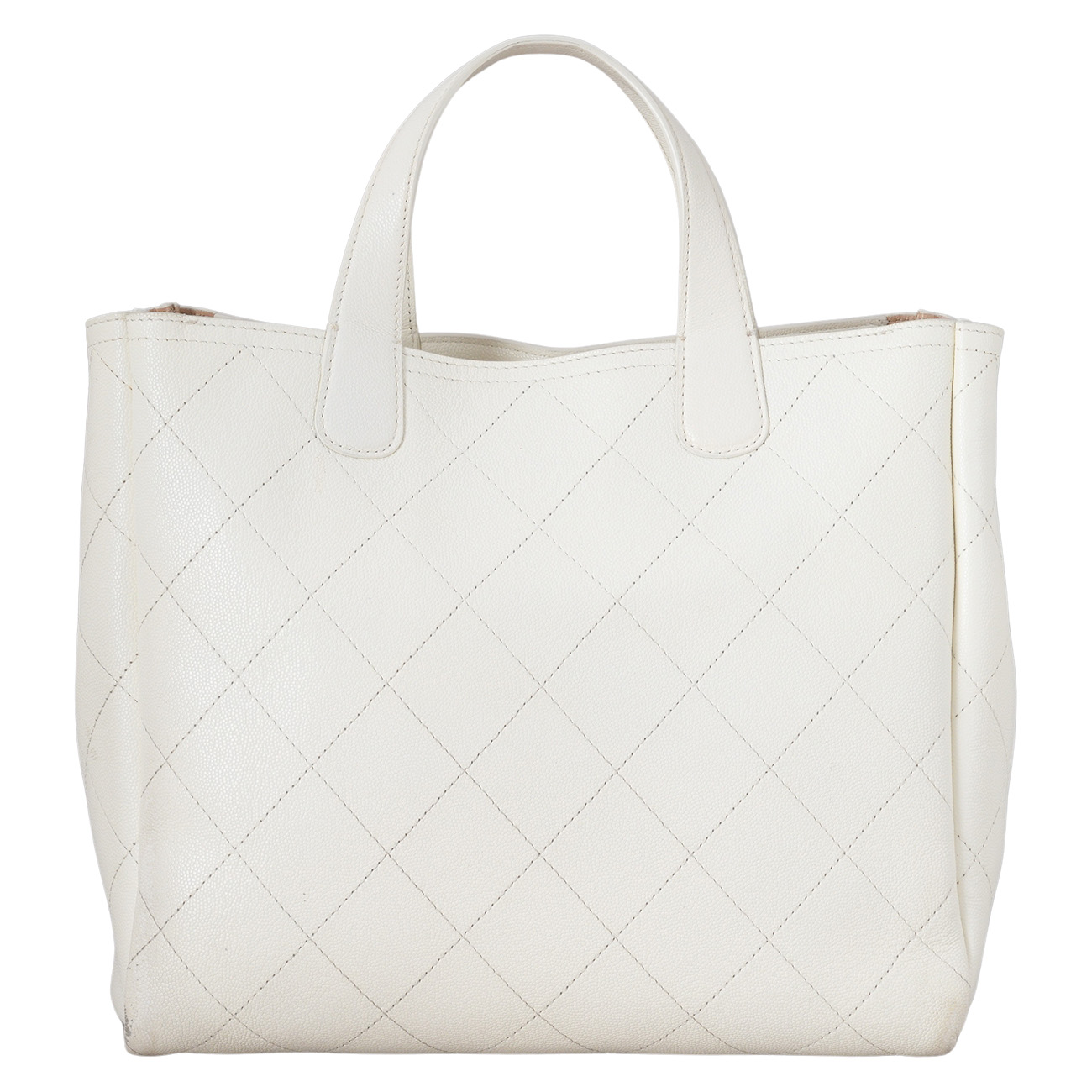 CHANEL(USED)샤넬 시즌 캐비어 토트백