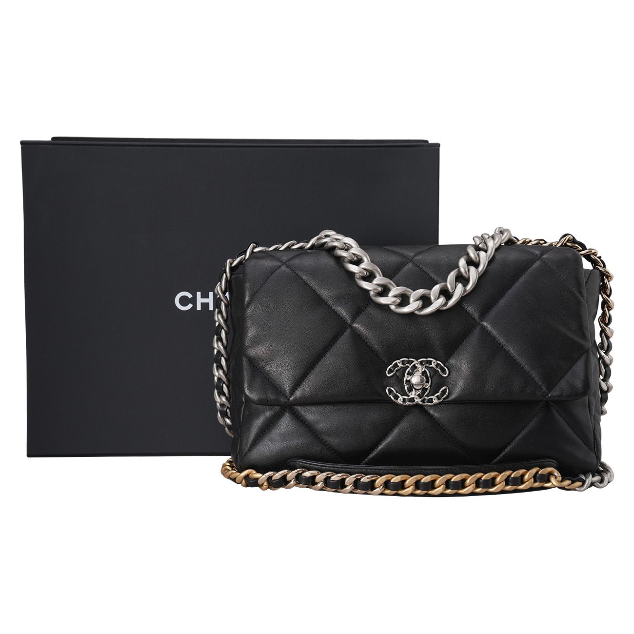 CHANEL(USED)샤넬 AS1161  19백 라지