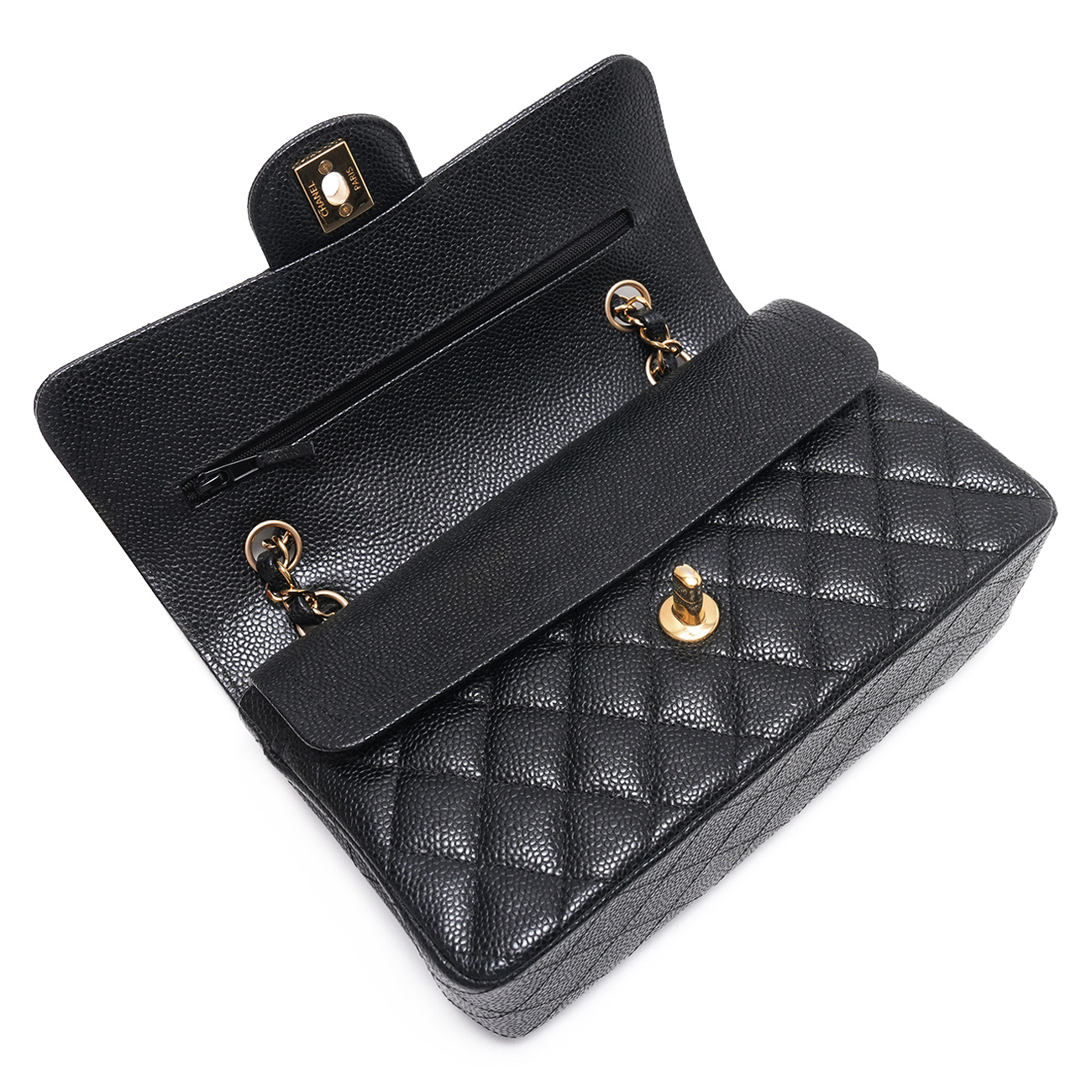 CHANEL(USED)샤넬 캐비어 클래식 스몰 플랩백