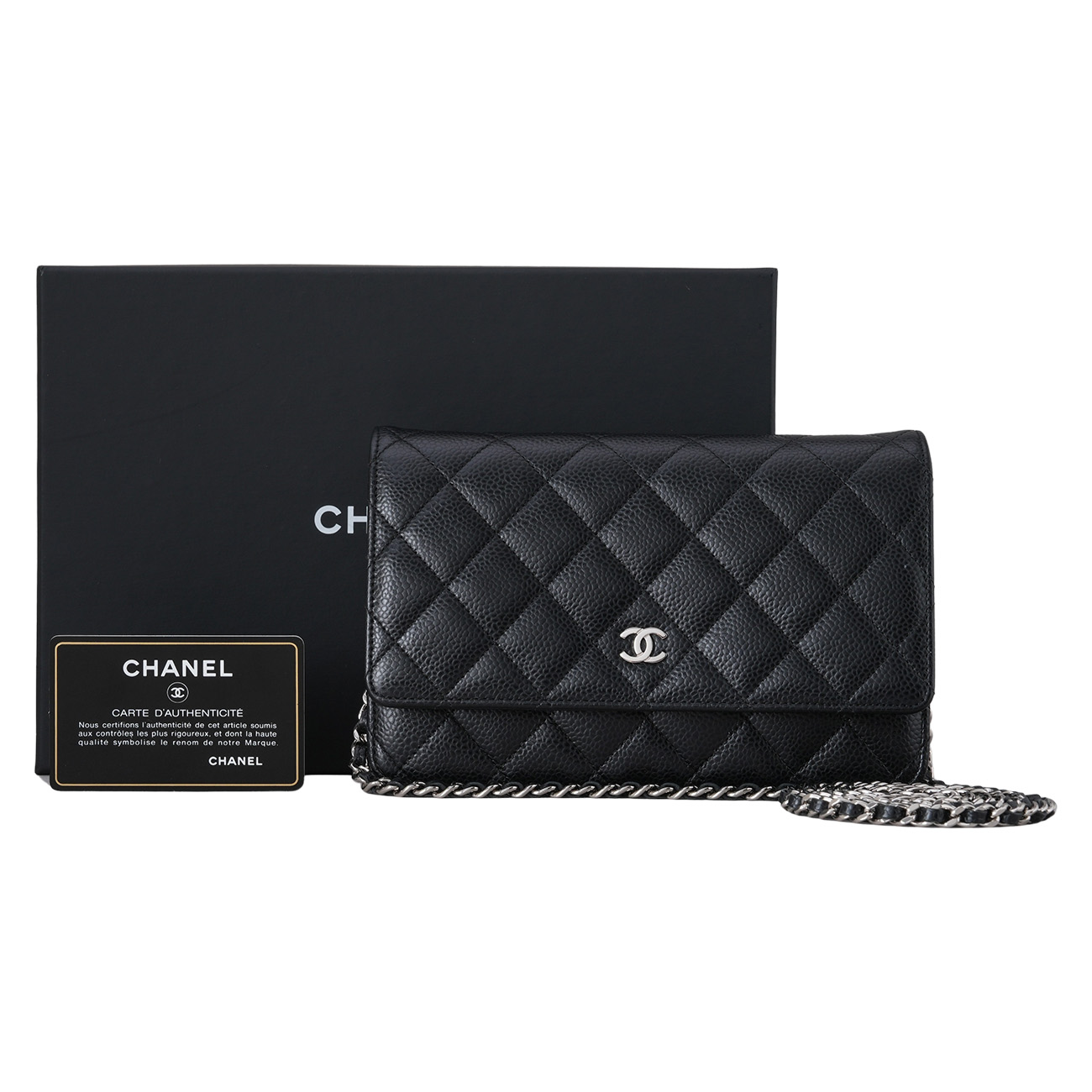 CHANEL(USED)샤넬 캐비어 클래식 WOC