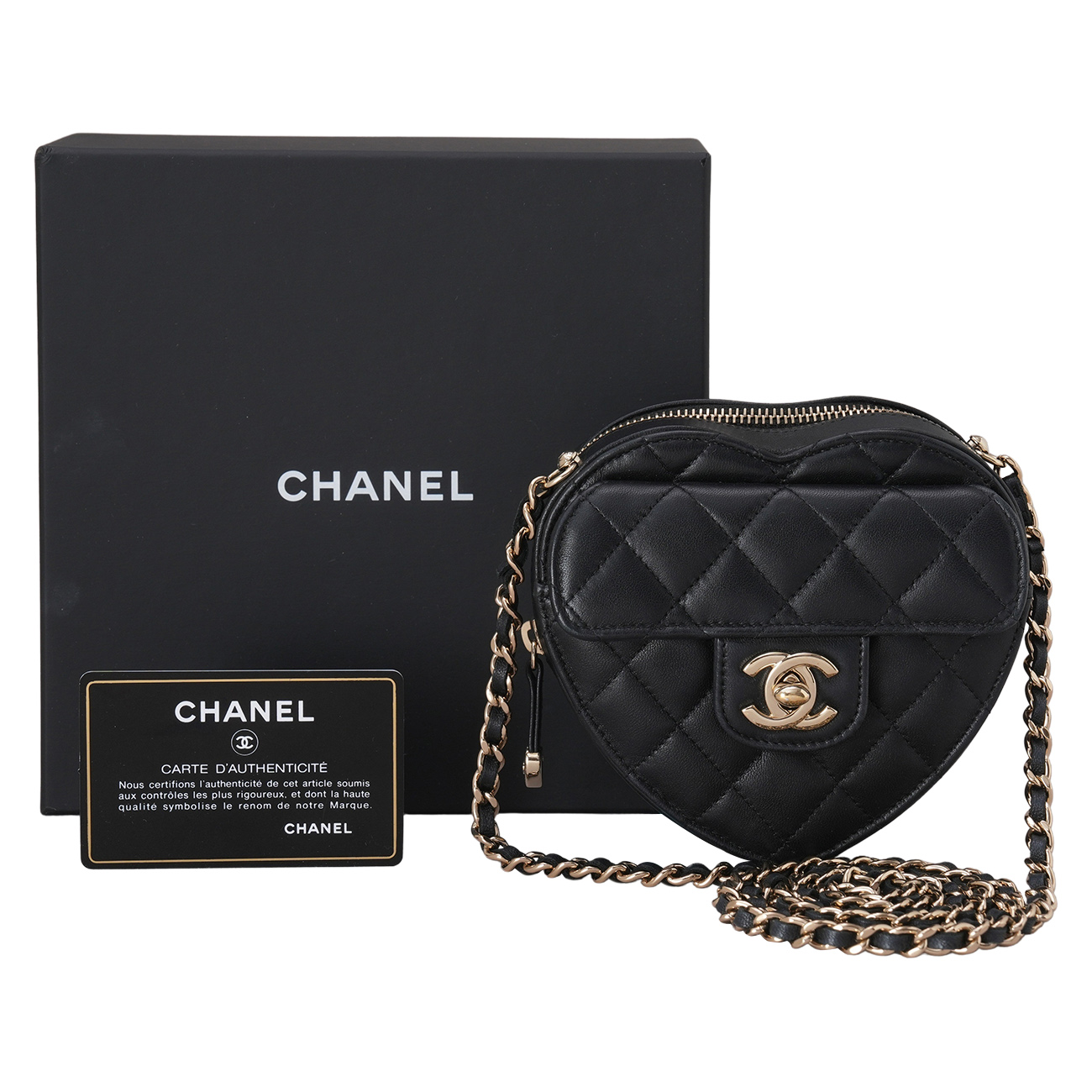 CHANEL(USED)샤넬 하트백 스몰