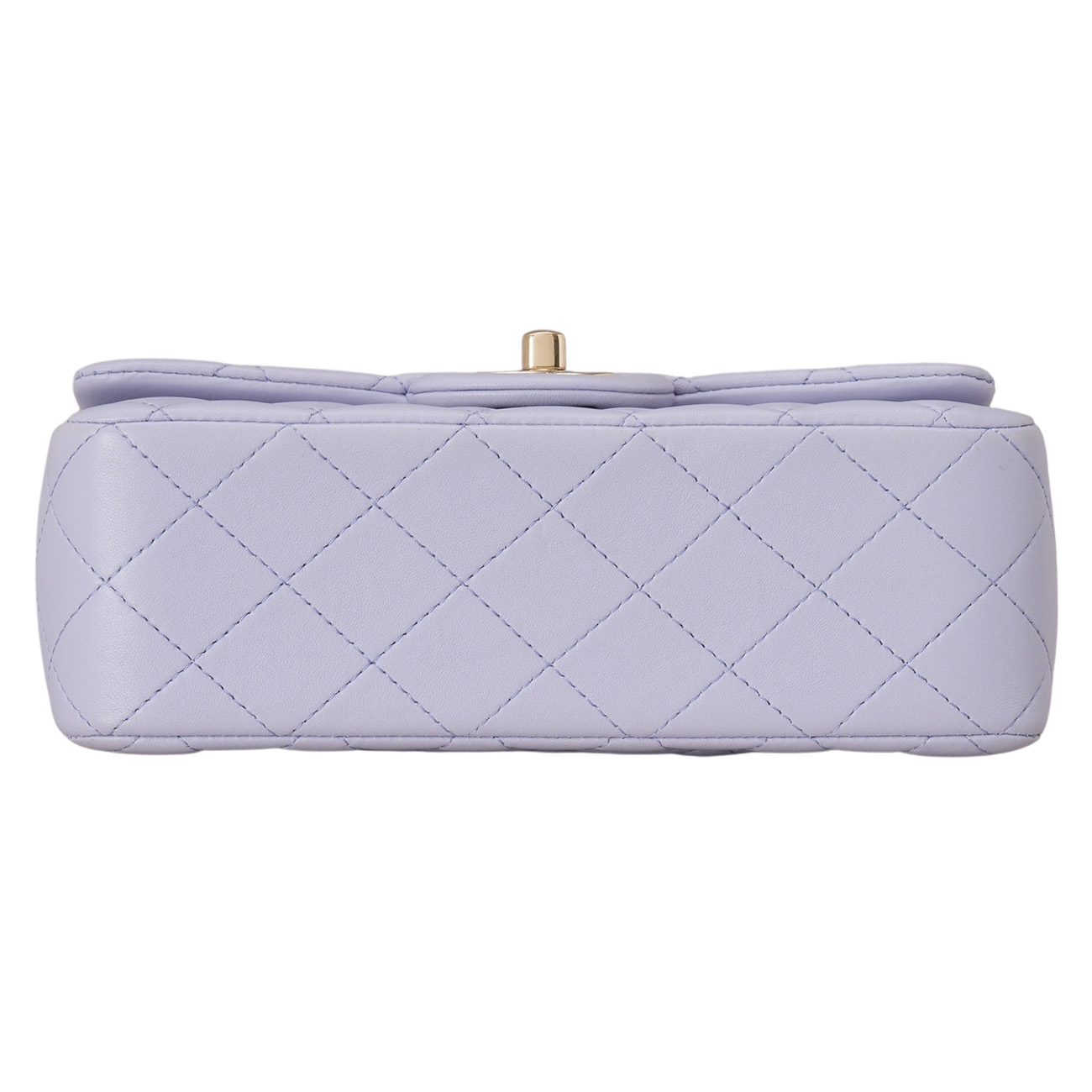 CHANEL(USED)샤넬 램스킨 클래식 뉴미니 탑핸들