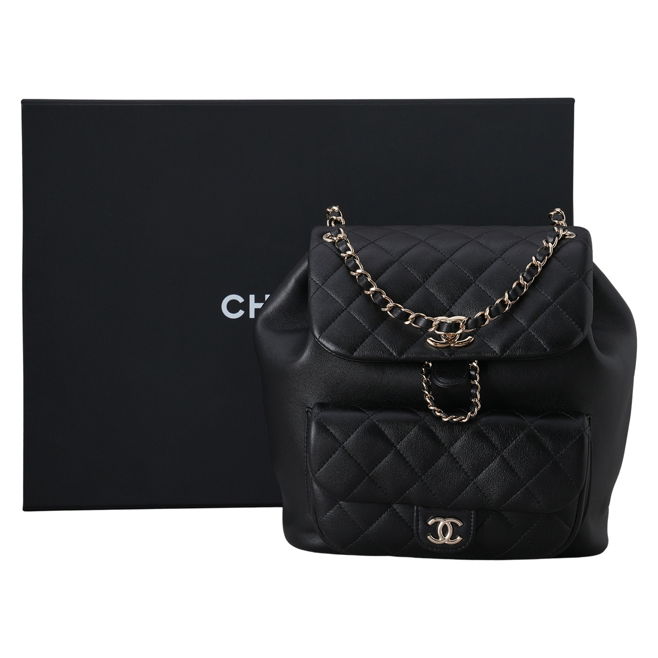 CHANEL(USED)샤넬 AS3618 듀마 백팩 미듐