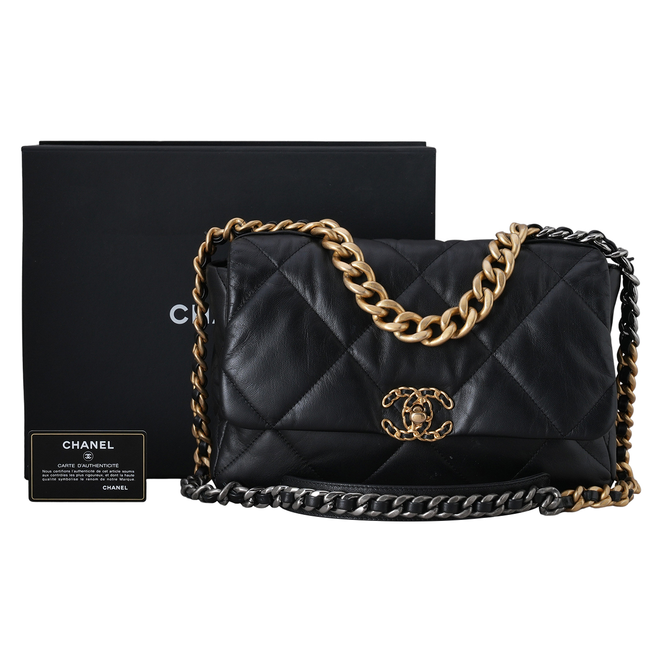 CHANEL(USED)샤넬 19백 라지