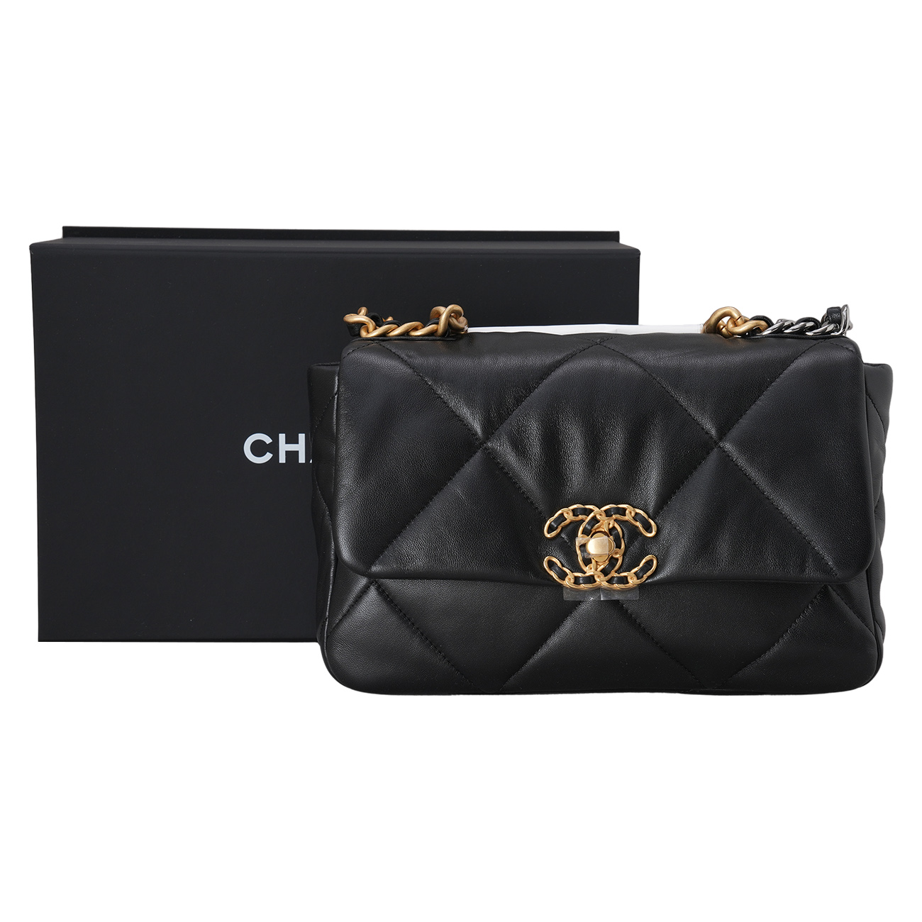 CHANEL(USED)샤넬 19백 미듐