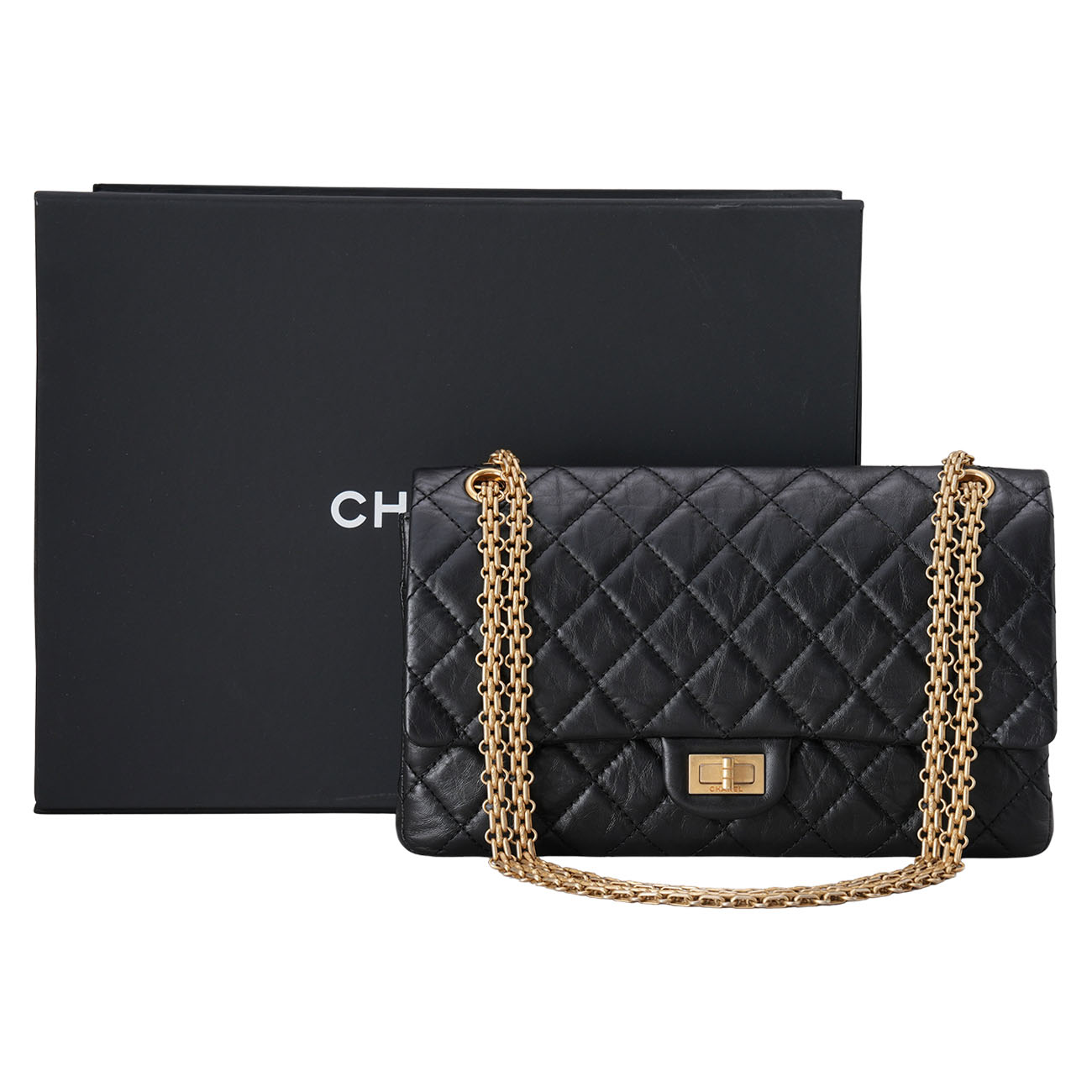 CHANEL(USED)샤넬 2.55 빈티지 28 플랩백
