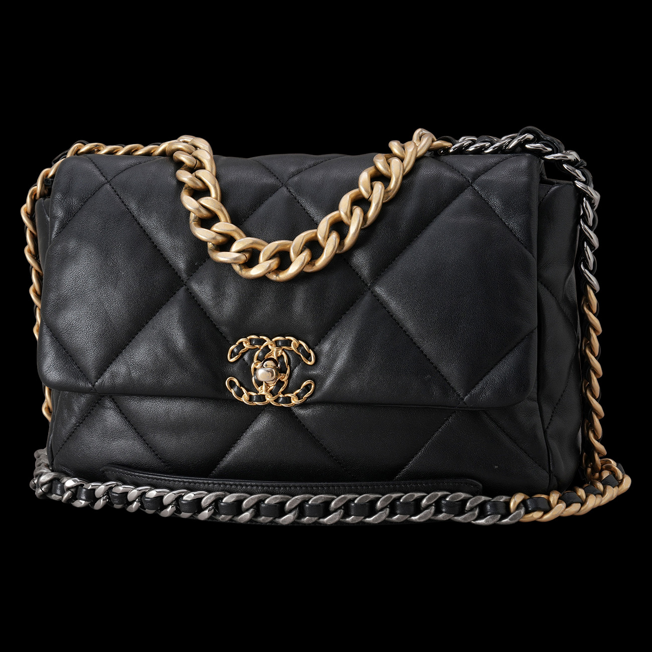 CHANEL(USED)샤넬 19 라지 백