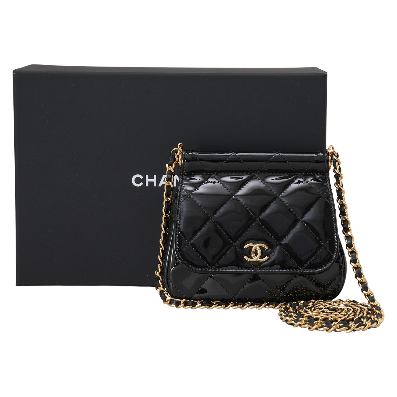 CHANEL(USED)샤넬 AP3005 페이던트 체인 달린 미니백