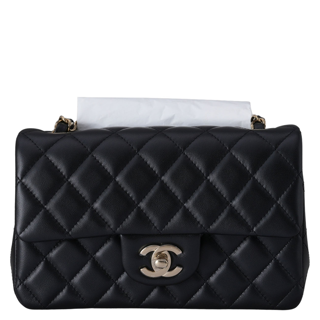 CHANEL(NEW)샤넬 램스킨 클래식 뉴미니 체인 숄더백 (새상품) NEW PRODUCT