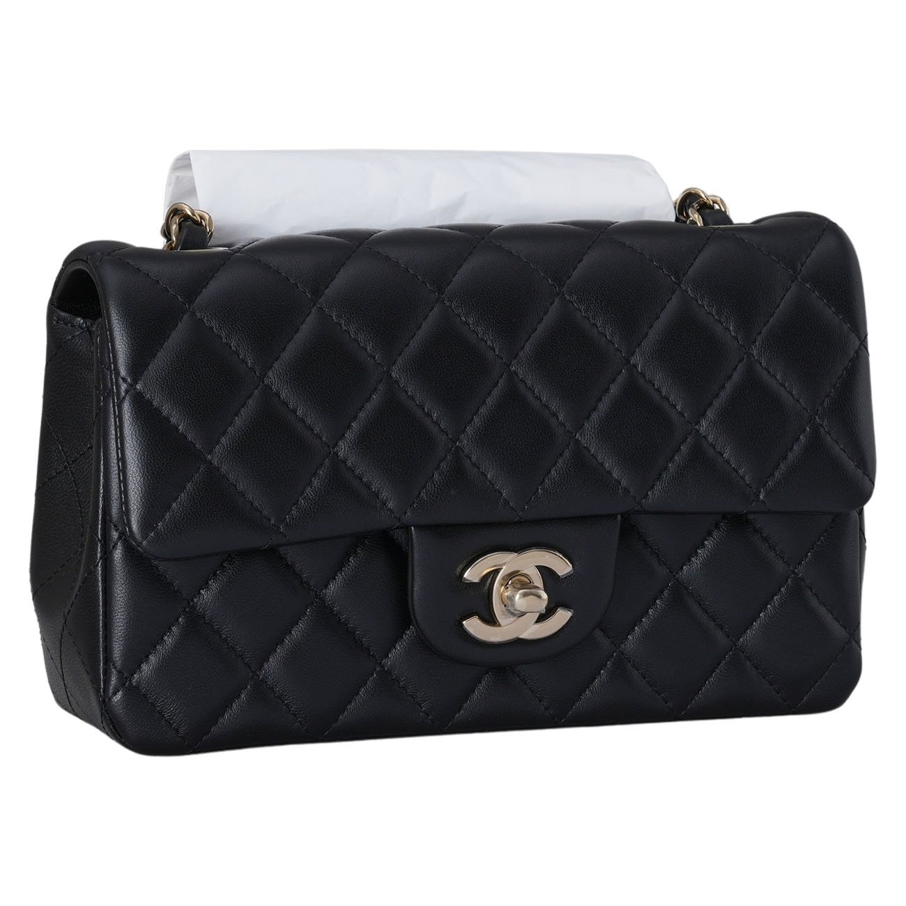 CHANEL(NEW)샤넬 램스킨 클래식 뉴미니 체인 숄더백 (새상품) NEW PRODUCT