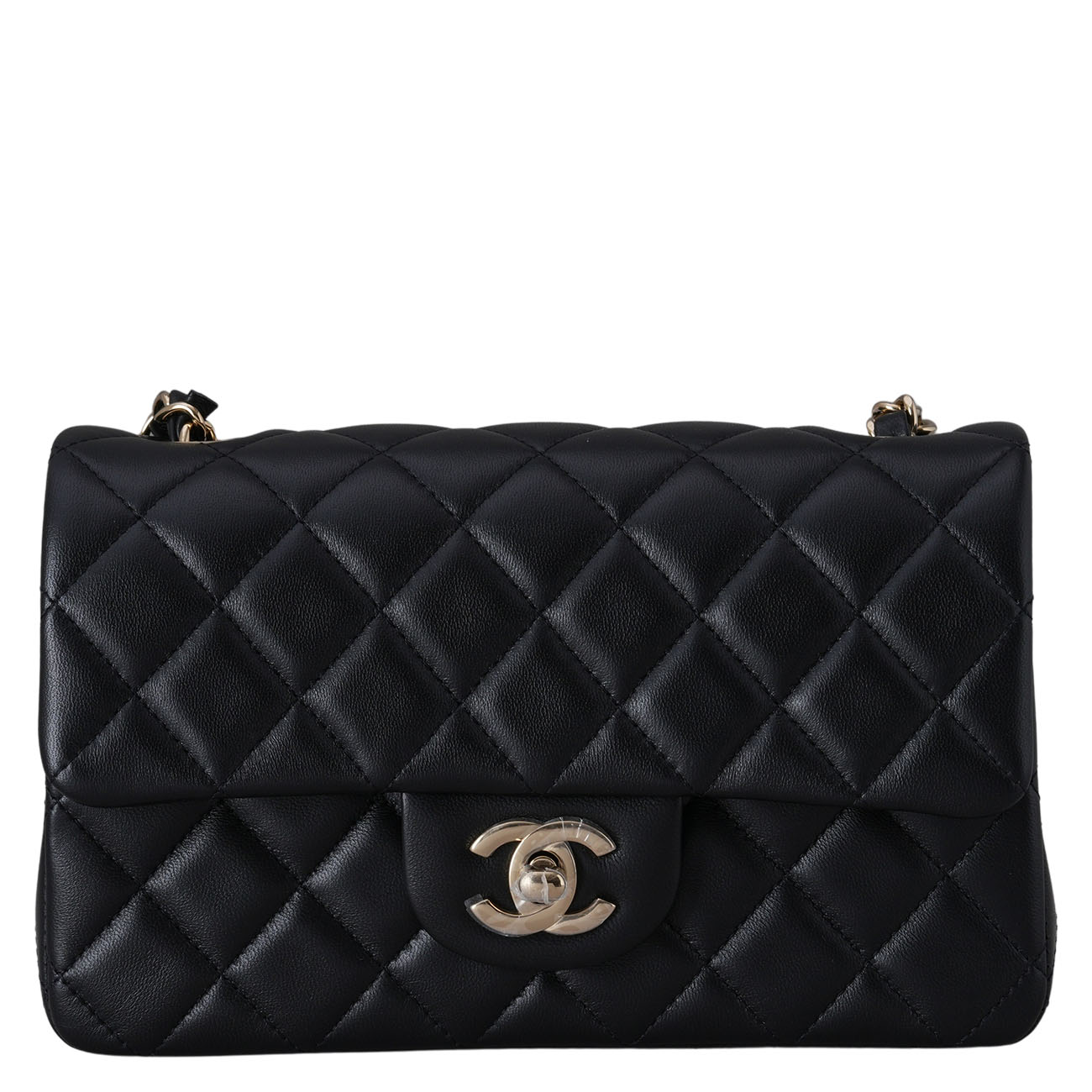 CHANEL(USED)샤넬 램스킨 클래식 뉴미니 체인 숄더백 (새상품) NEW PRODUCT