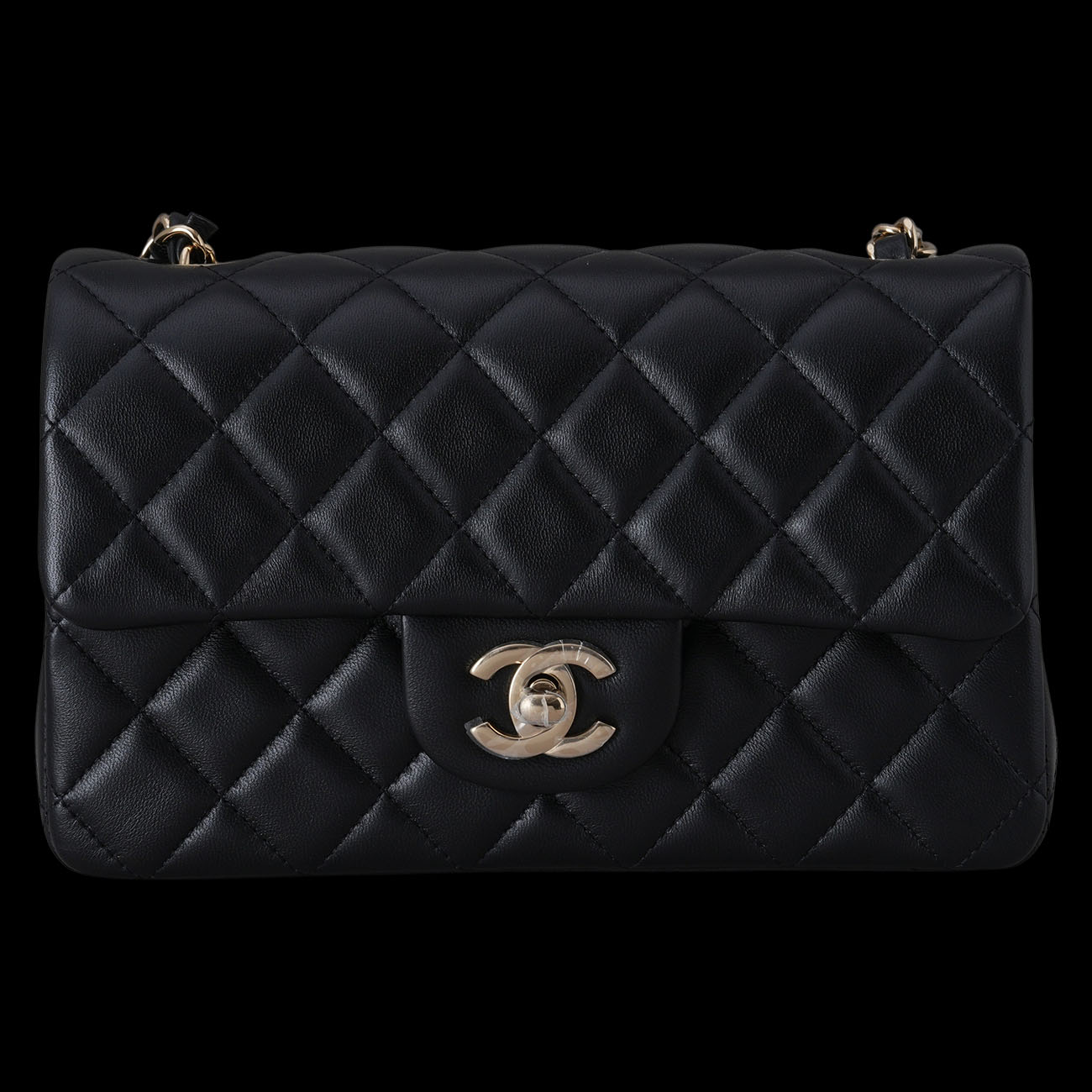 CHANEL(USED)샤넬 램스킨 클래식 뉴미니 체인 숄더백 (새상품) NEW PRODUCT