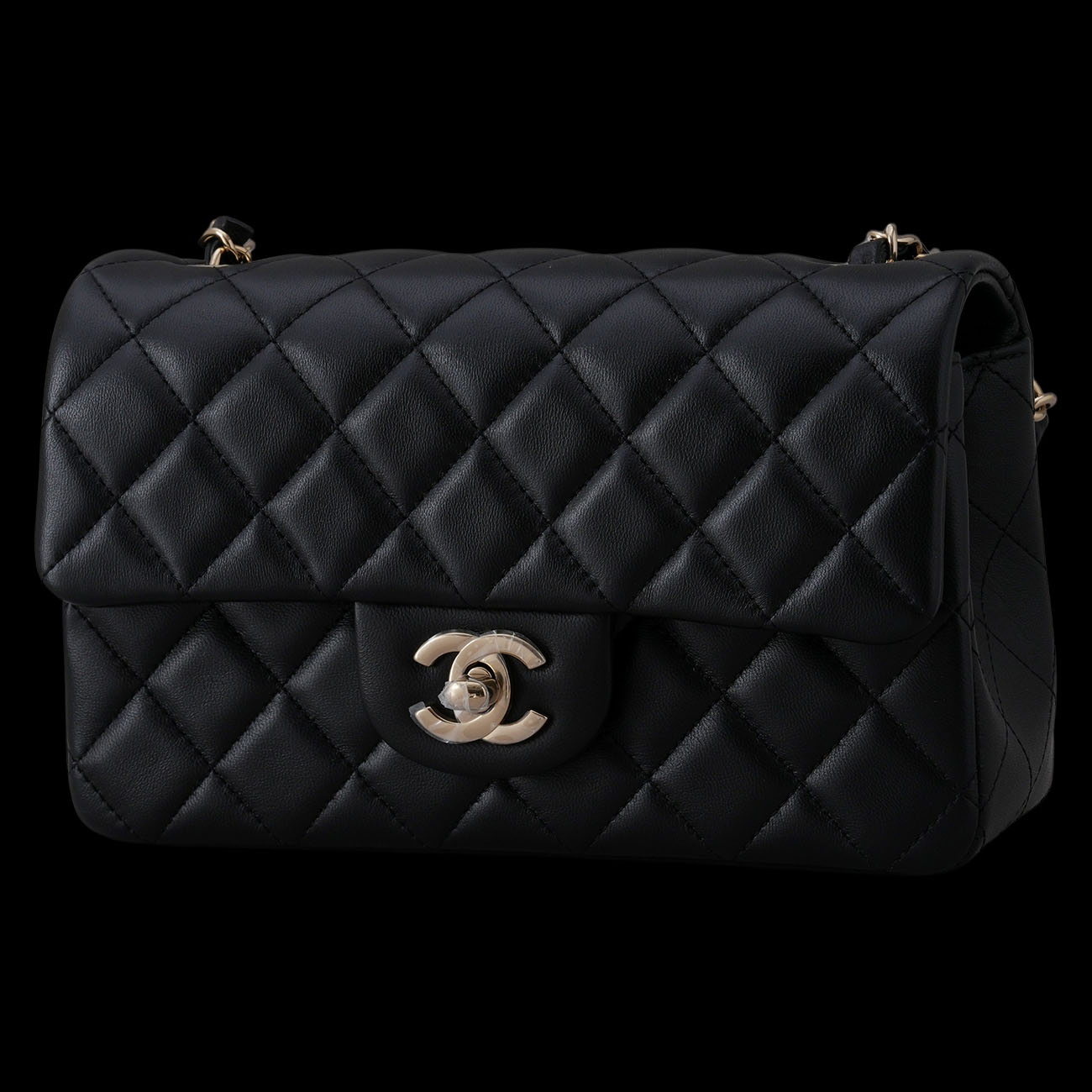 CHANEL(USED)샤넬 램스킨 클래식 뉴미니 체인 숄더백 (새상품) NEW PRODUCT