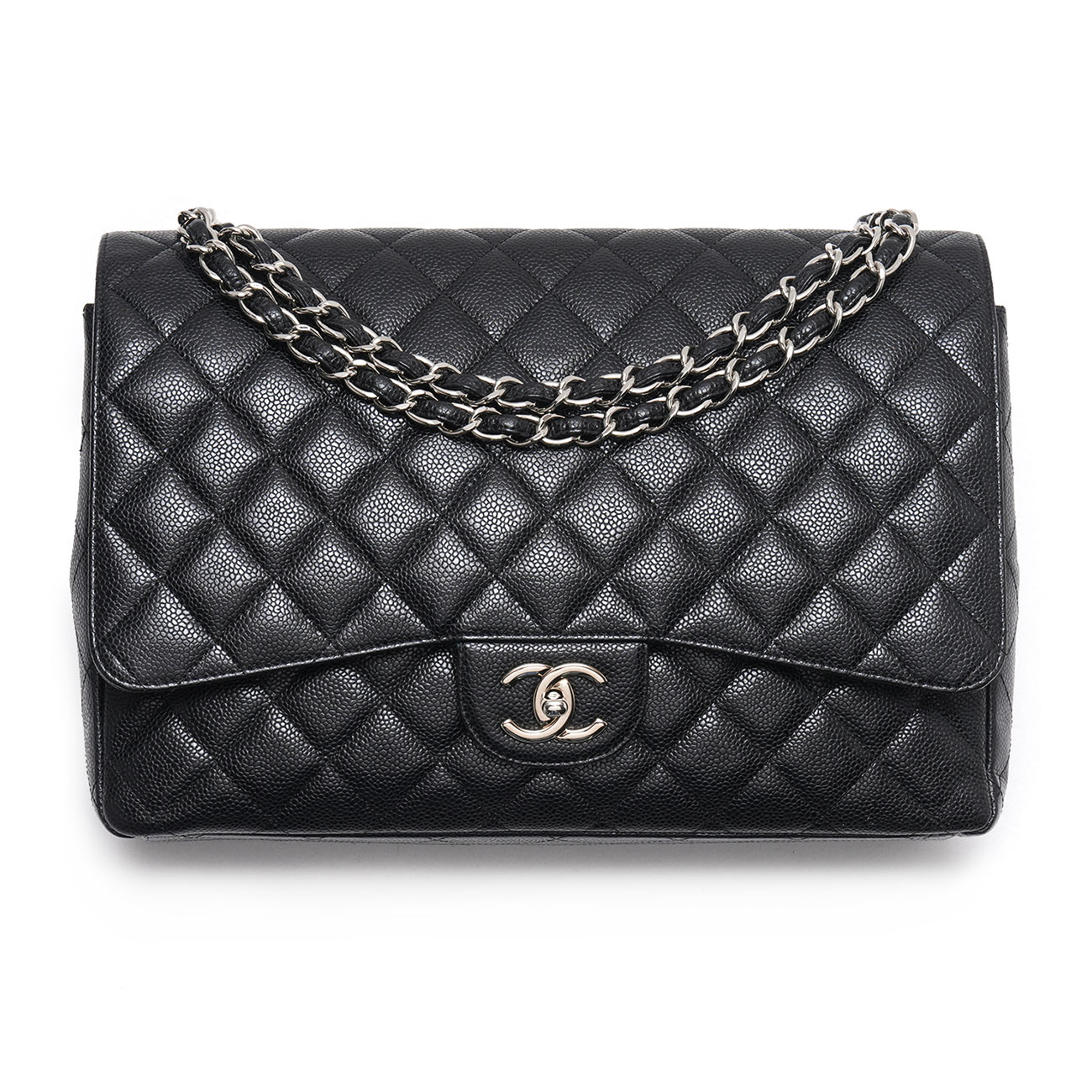 CHANEL(USED)샤넬 캐비어 클래식 맥시 플랩백