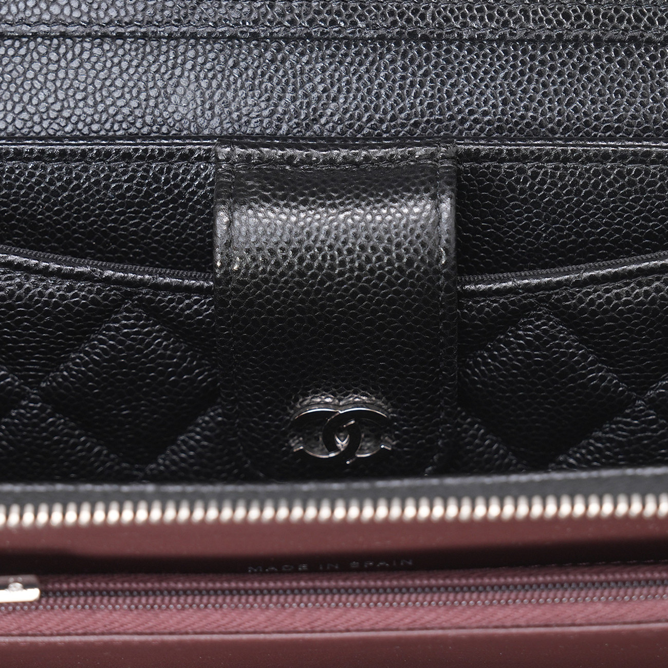 CHANEL(USED)샤넬 캐비어 클래식 투웨이 WOC