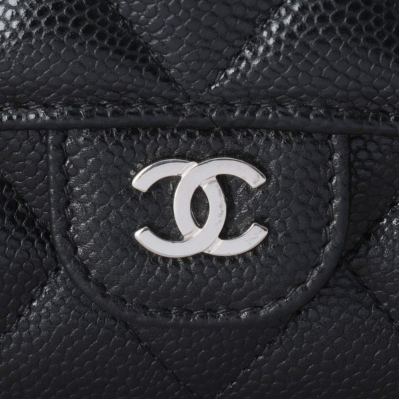 CHANEL(USED)샤넬 캐비어 클래식 투웨이 WOC