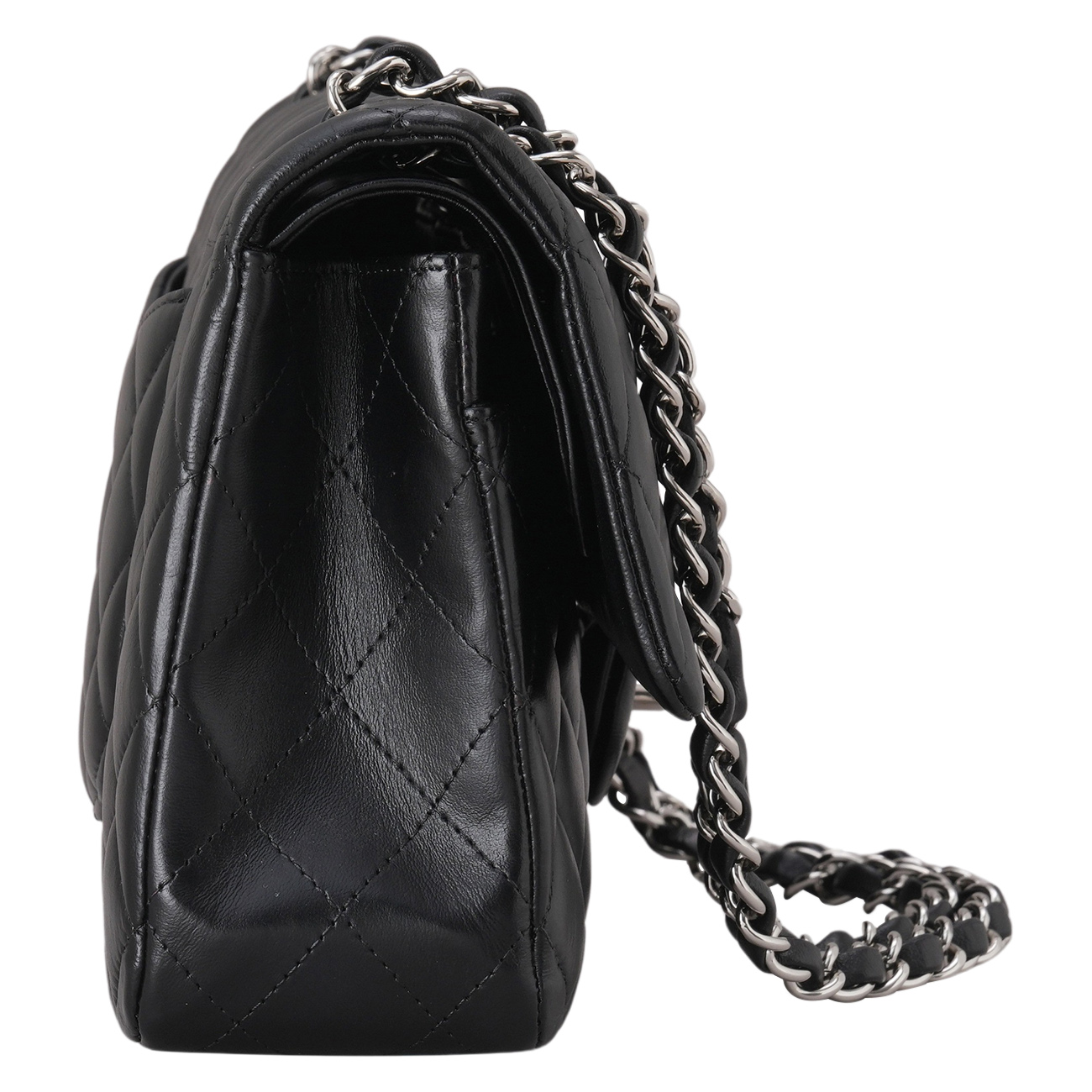 CHANEL(USED)샤넬 램스킨 클래식 미듐 플랩백