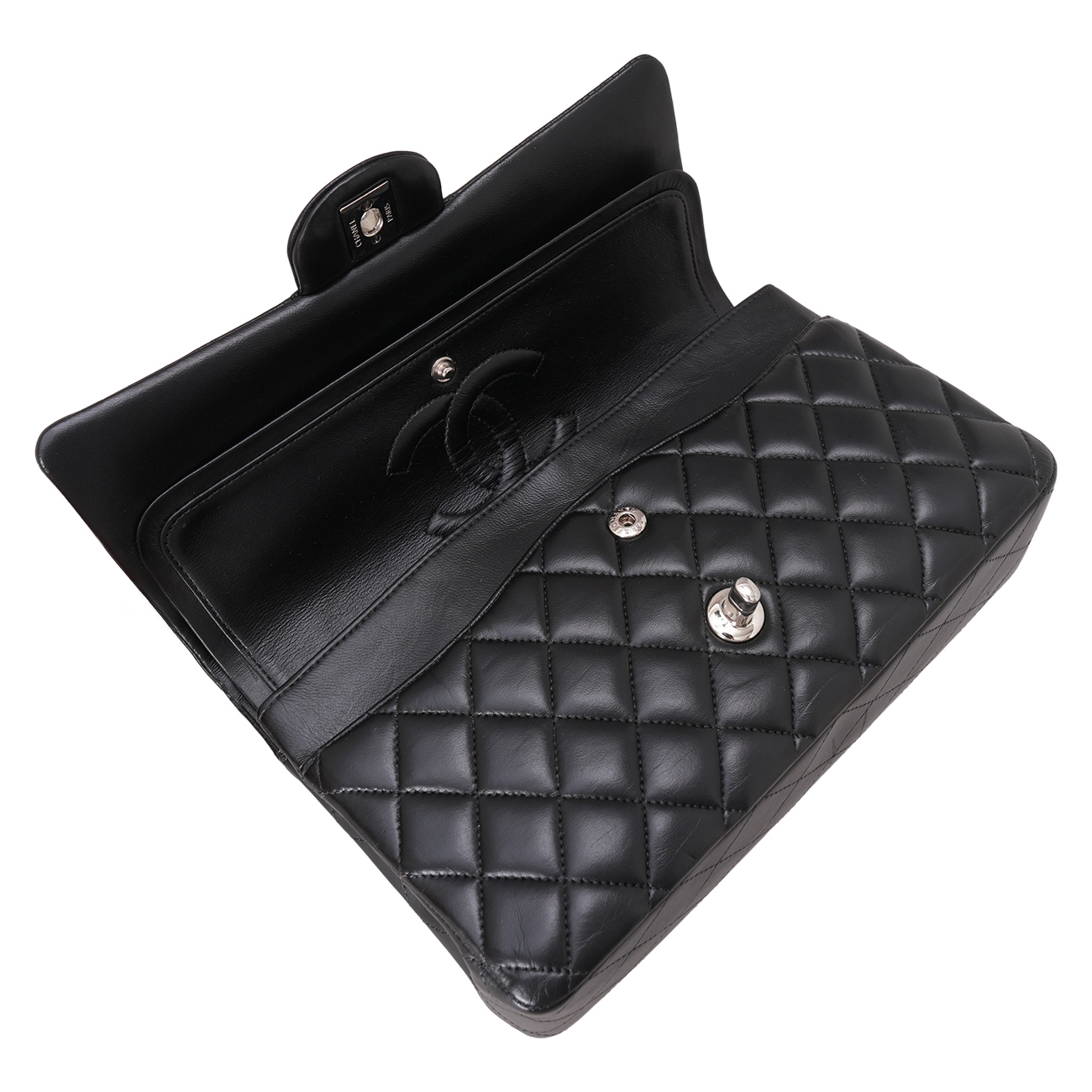 CHANEL(USED)샤넬 램스킨 클래식 미듐 플랩백