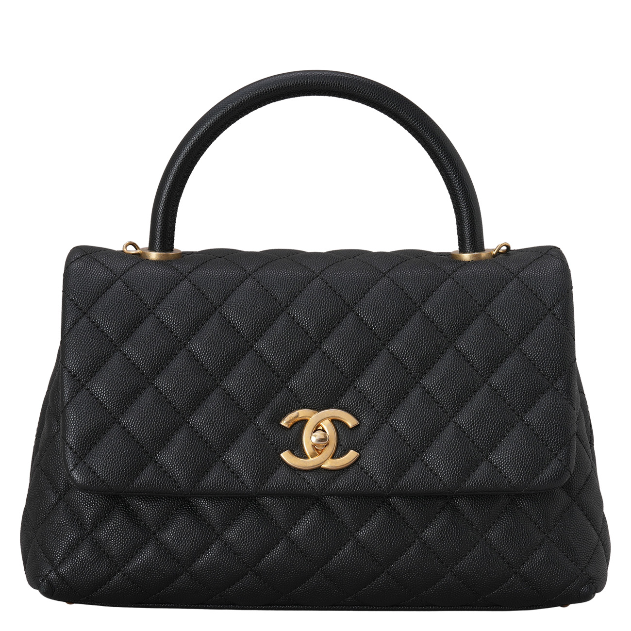 CHANEL(USED)샤넬 캐비어 코코핸들 28