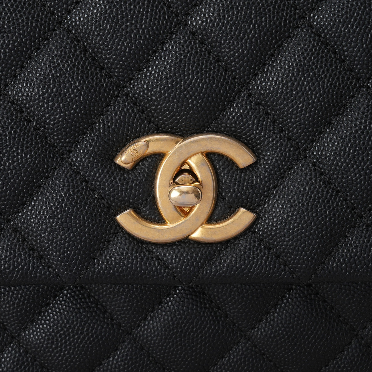 CHANEL(USED)샤넬 캐비어 코코핸들 28