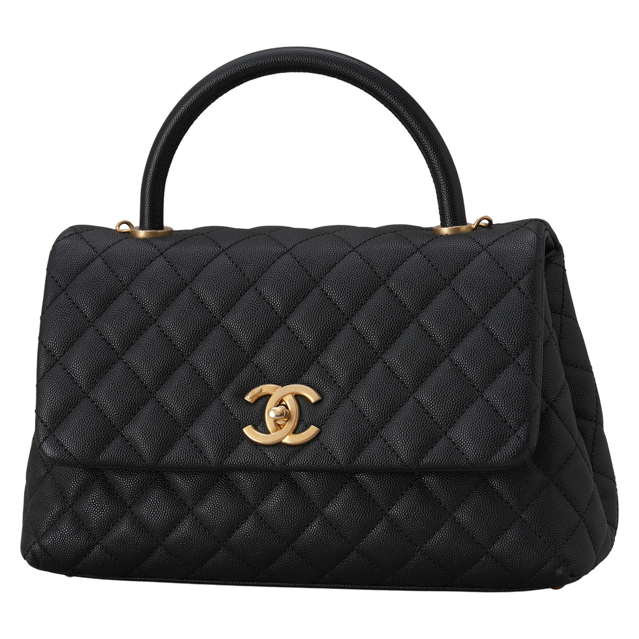 CHANEL(USED)샤넬 캐비어 코코핸들 28