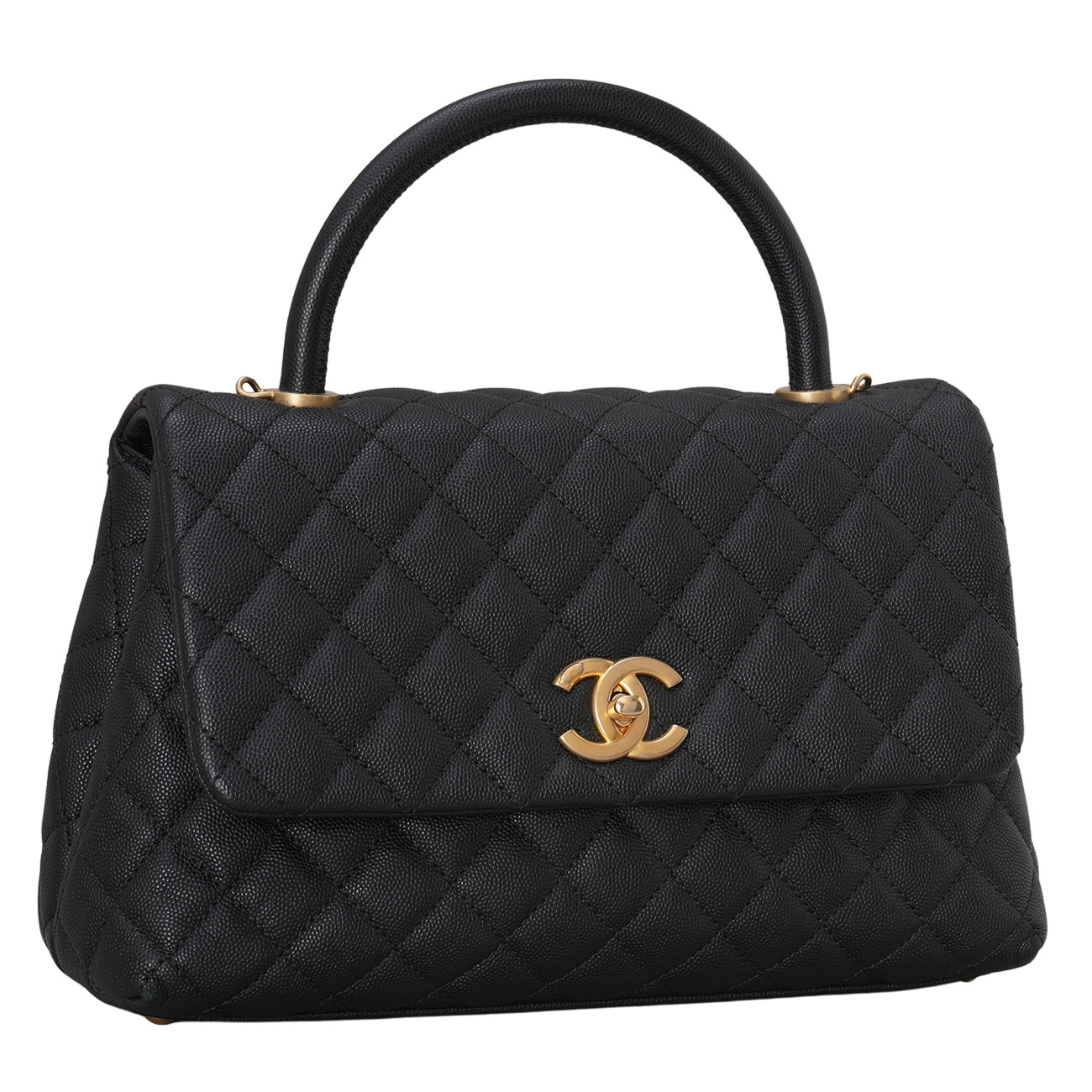 CHANEL(USED)샤넬 캐비어 코코핸들 28
