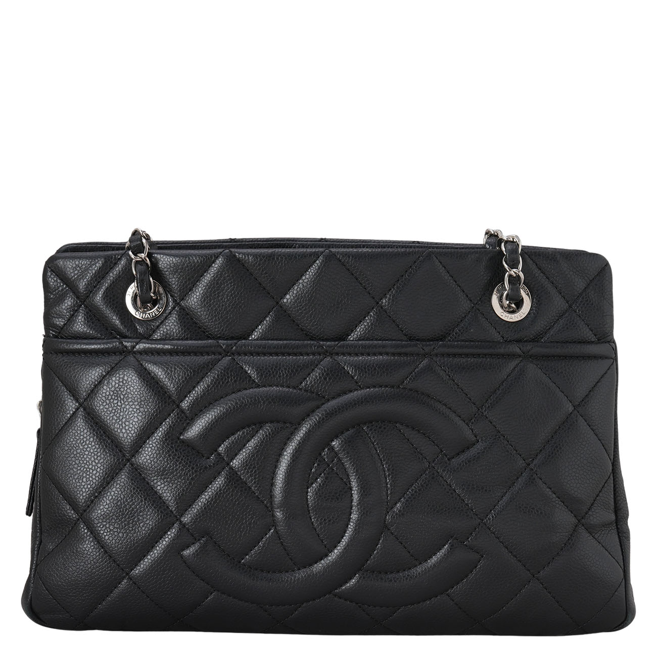 CHANEL(USED)샤넬 시즌 캐비어 체인 숄더백