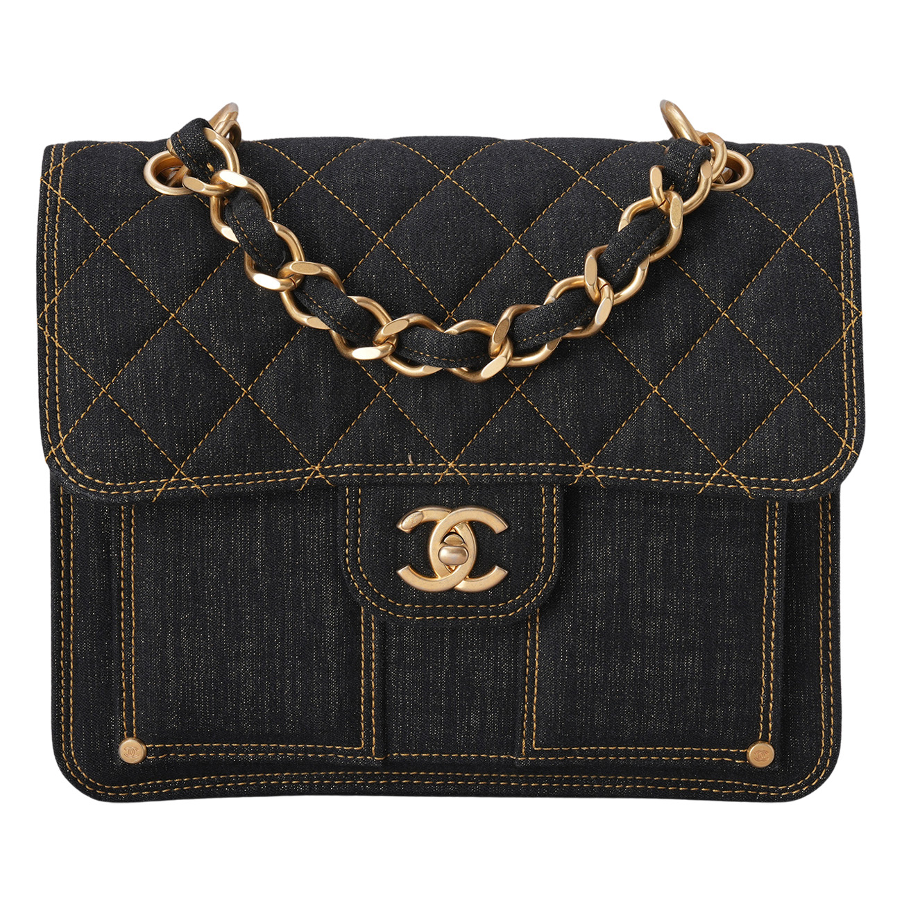 CHANEL(USED)샤넬 시즌 스퀘어 백팩