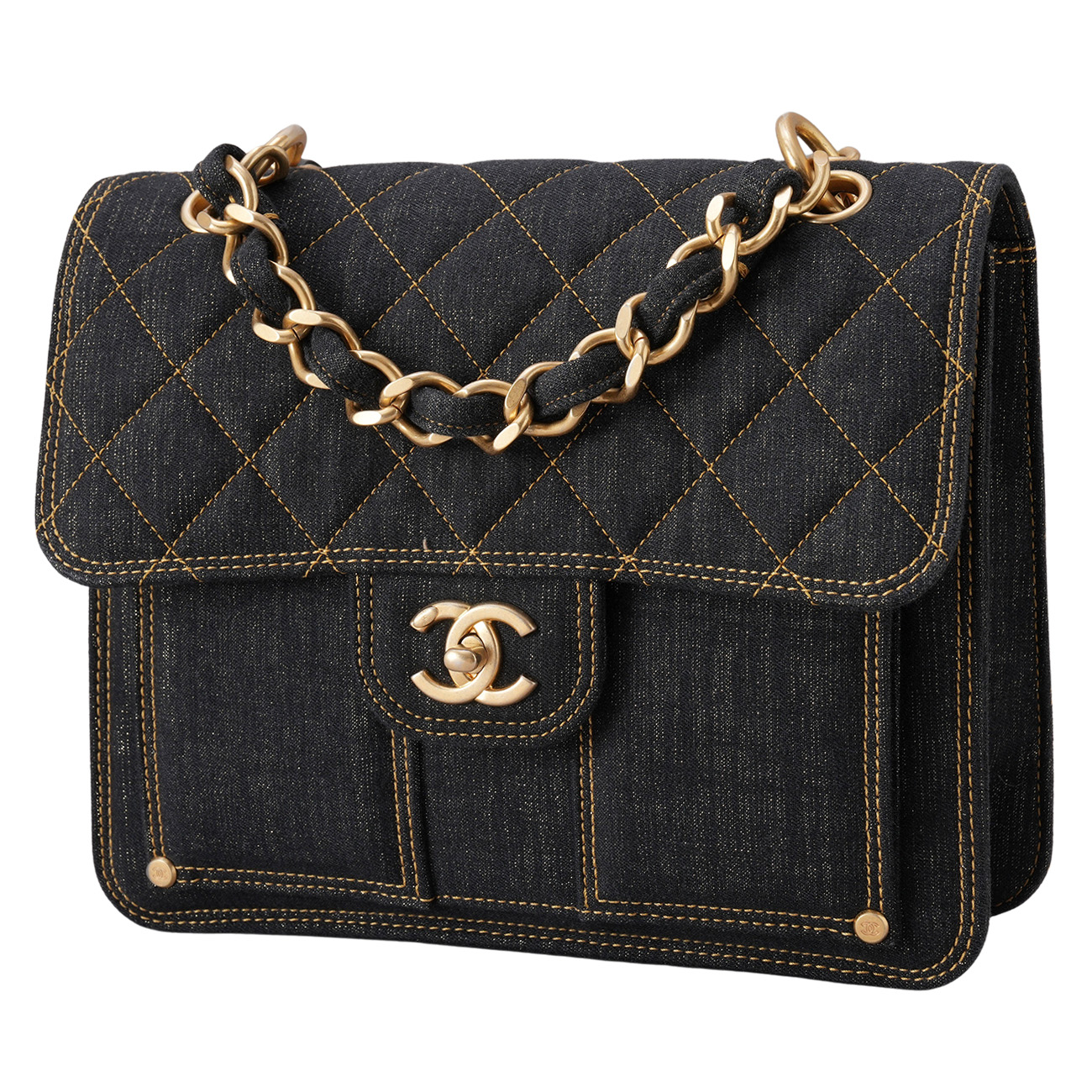 CHANEL(USED)샤넬 시즌 스퀘어 백팩