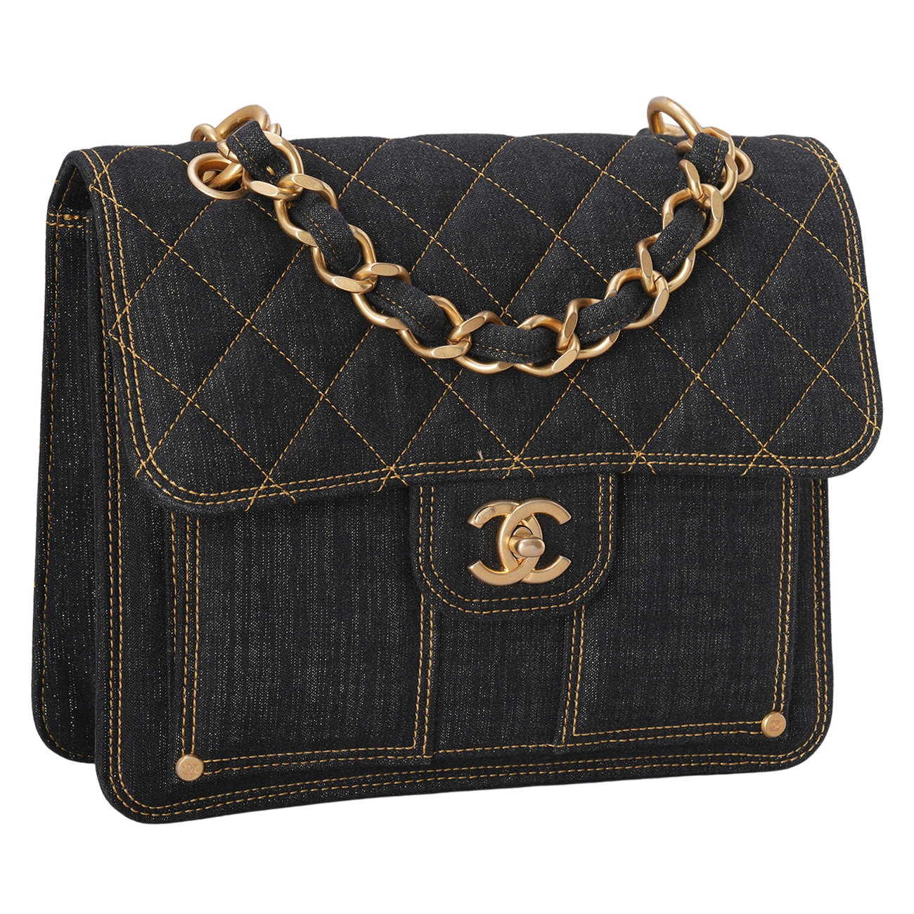 CHANEL(USED)샤넬 시즌 스퀘어 백팩