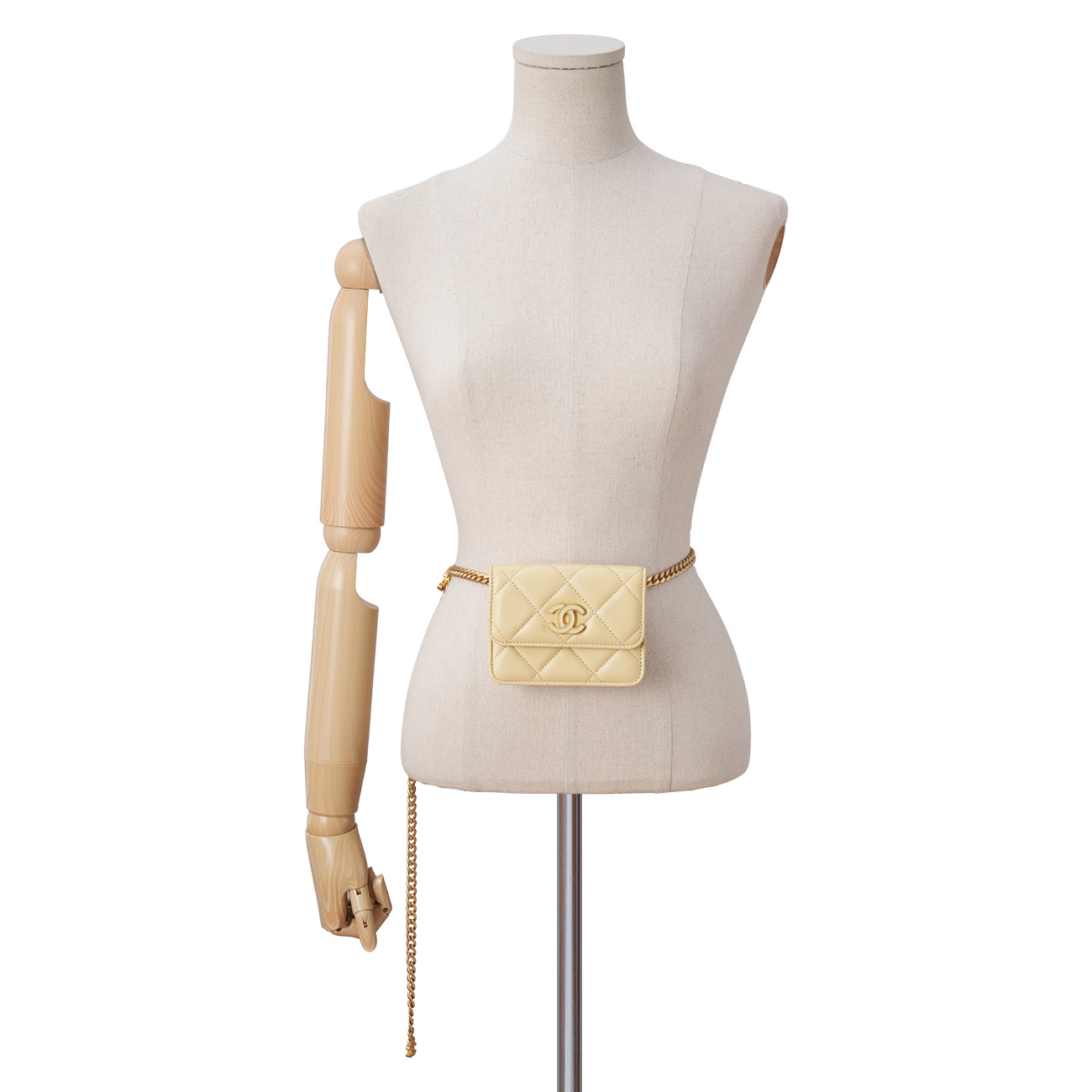 CHANEL(USED)샤넬 시즌 CC로고 체인 벨트백