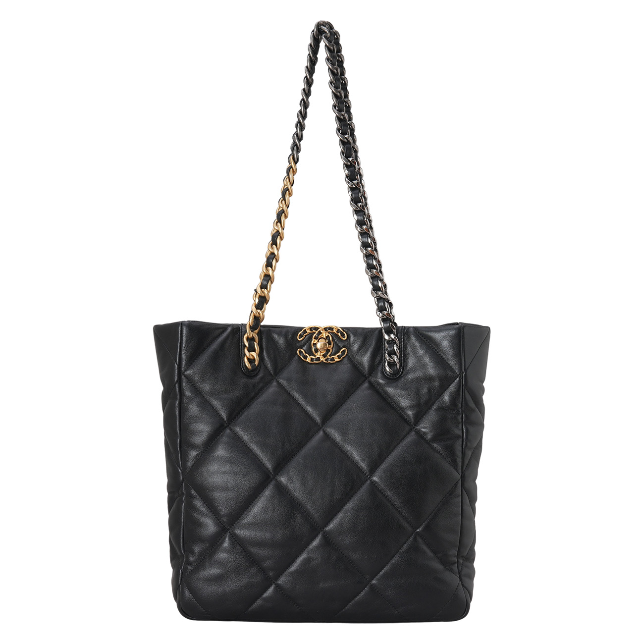 CHANEL(USED)샤넬 19 쇼핑백 블랙