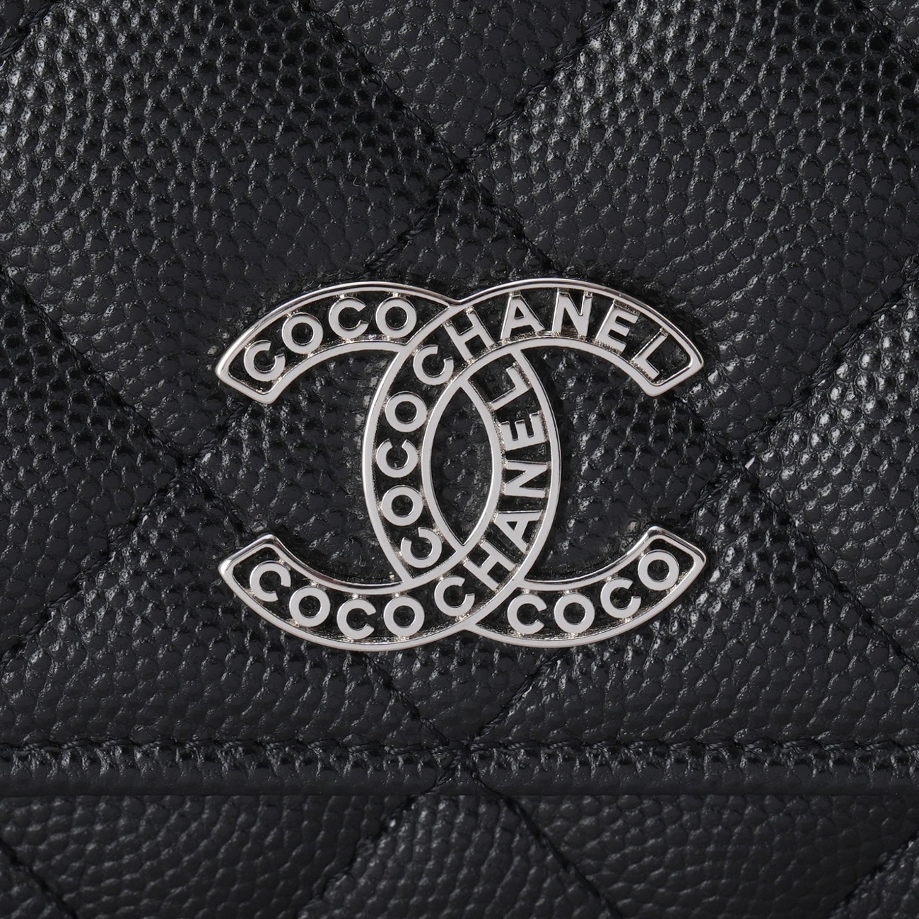 CHANEL(USED)샤넬 시즌 캐비어 코코샤넬 클래식 WOC