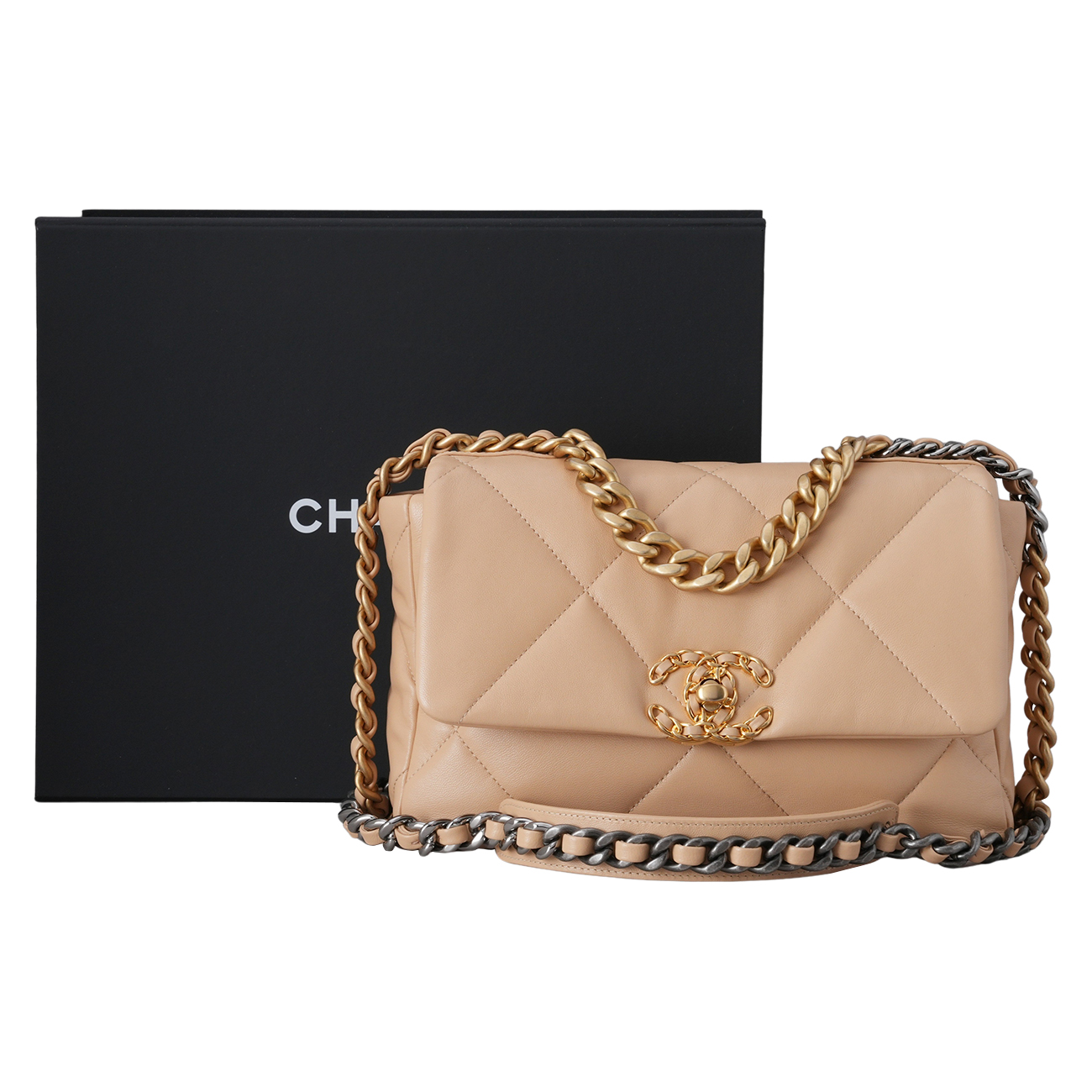 CHANEL(USED)샤넬 19백 미듐