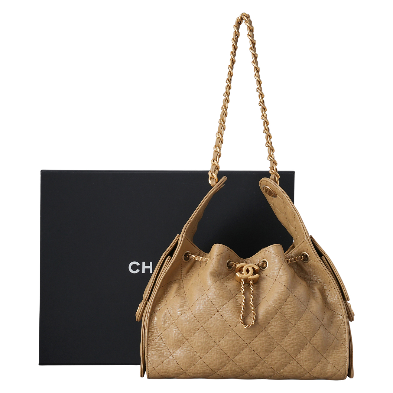 CHANEL(USED)샤넬 AS5293 캐비어 25백 스몰